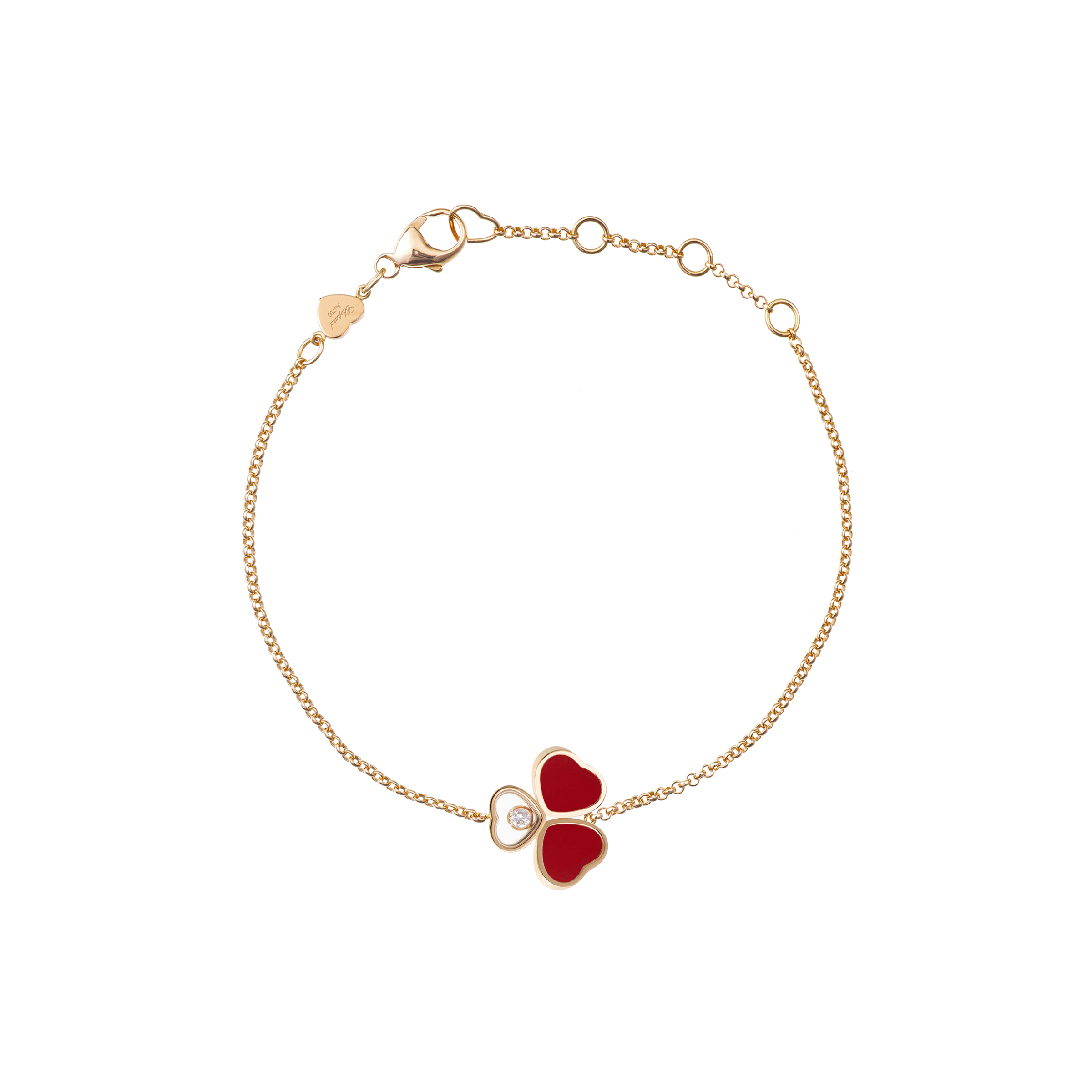 BRACELET HAPPY HEARTS WINGS - ELEGANCETIMES