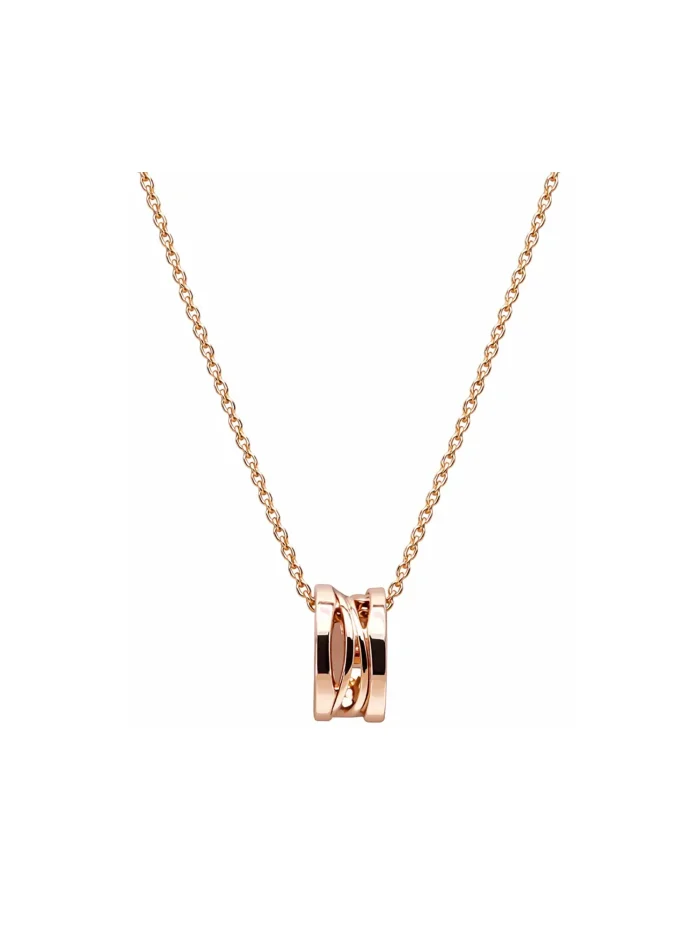 Bvlgari B.Zero1 Ladies Necklace (Rose Gold)