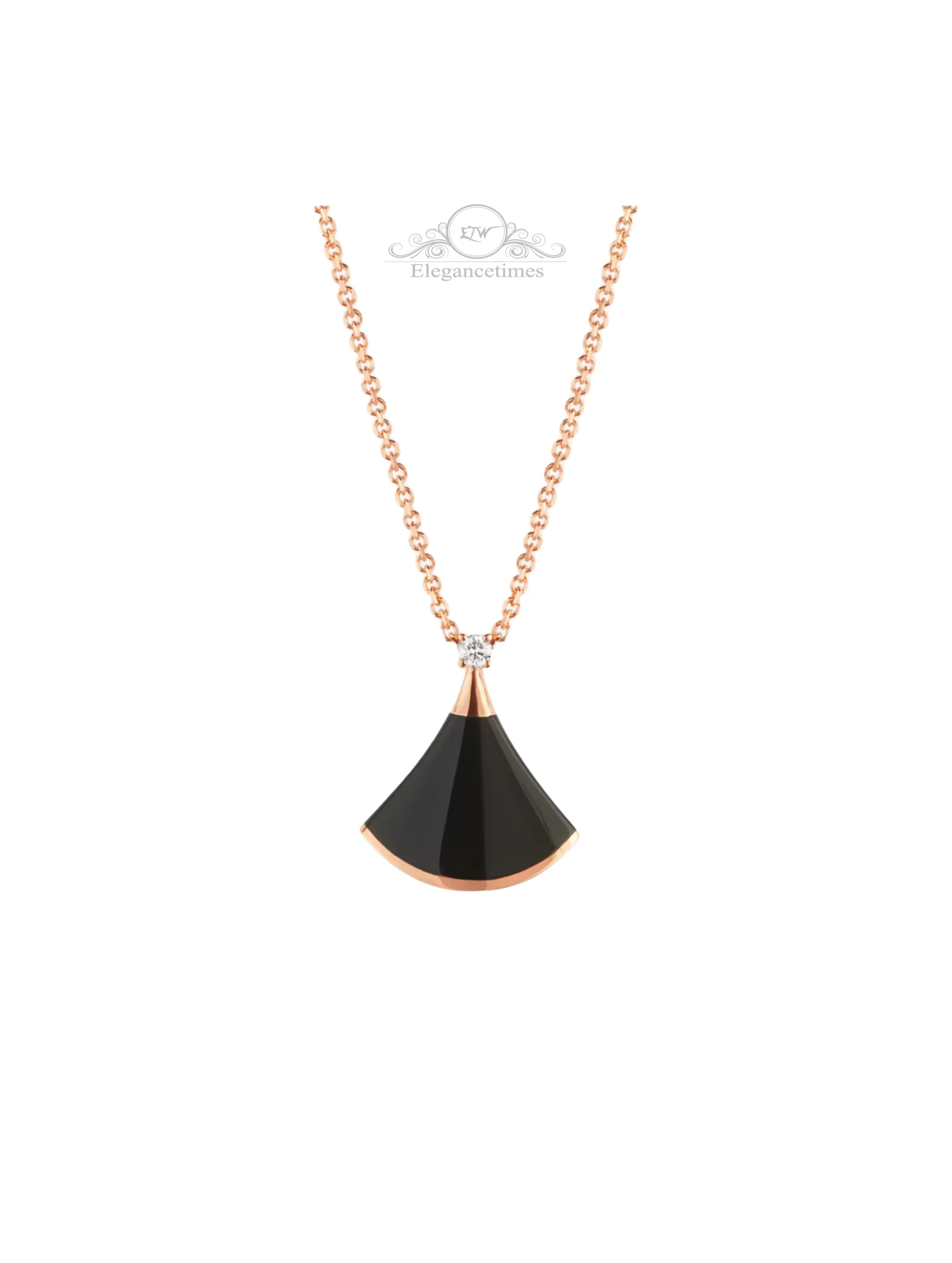 Bvlgari Divas Dream Necklace onyx 350582 - ELEGANCETIMES