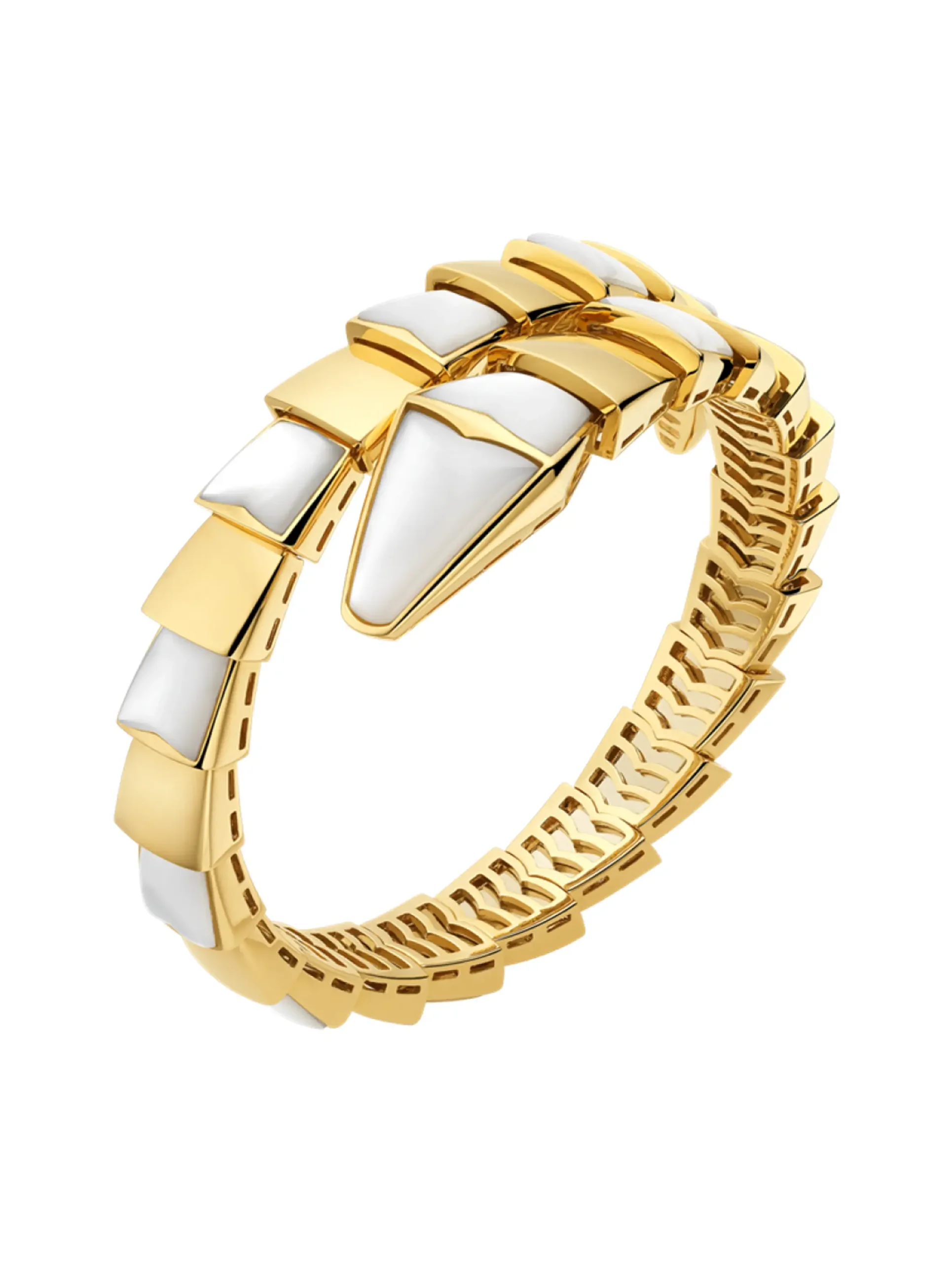 100% Original Bvlgari Serpenti Bracelet MOP - In Dubai