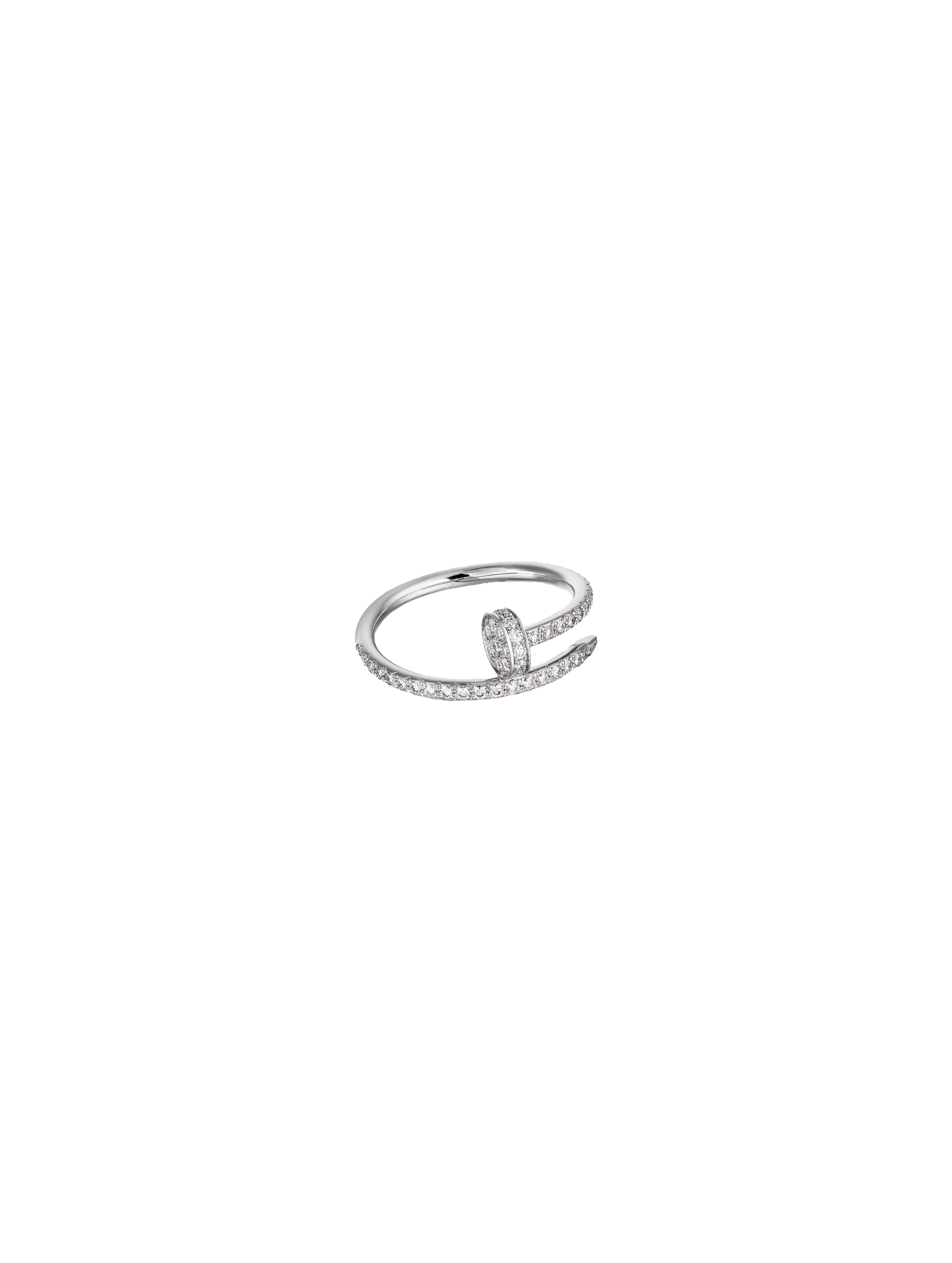 Cartier Juste Un Clou Half-Paved Ring - In Dubai & UAE