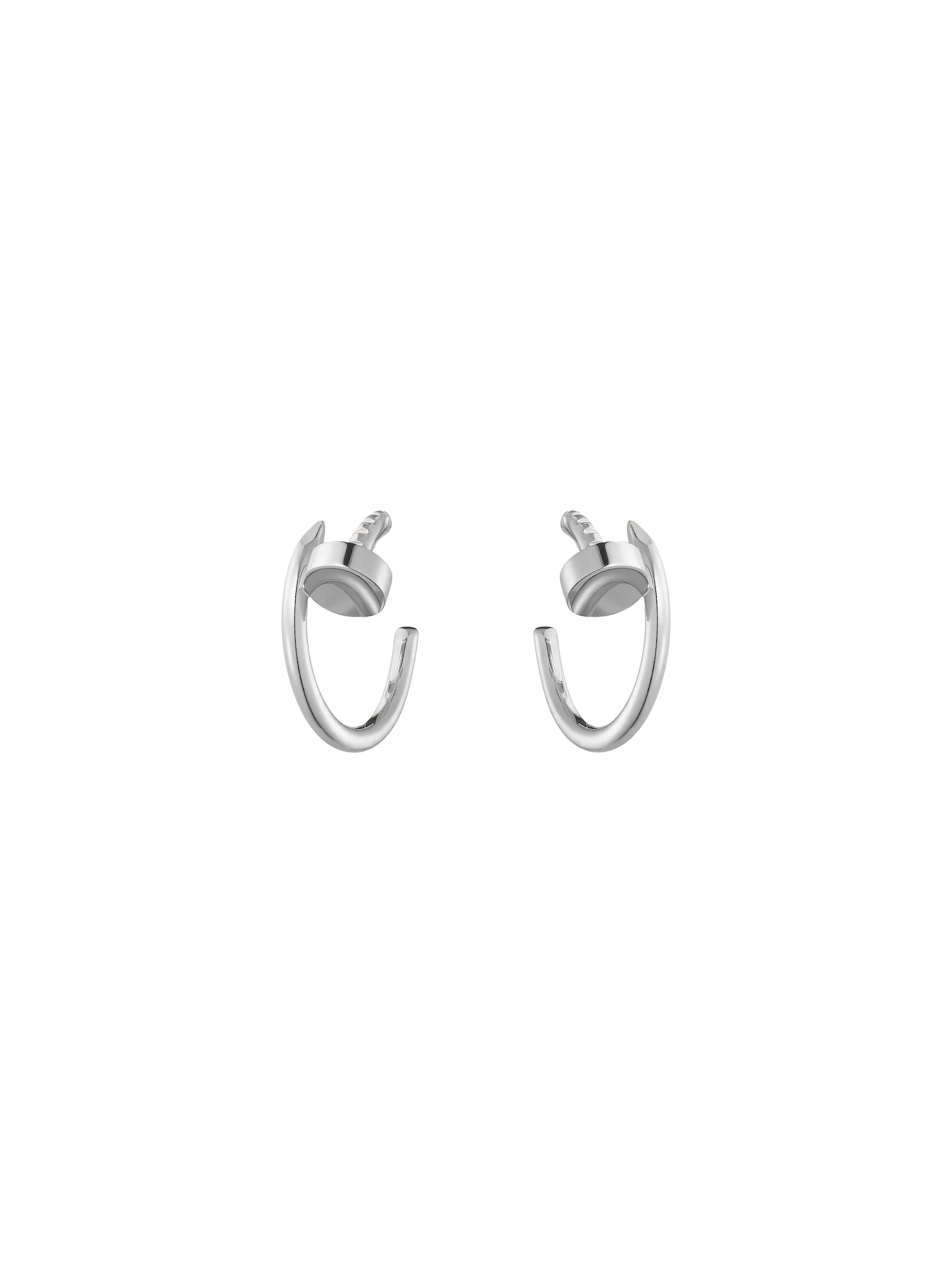 Cartier Juste Un Clou Hoop Earrings - 100% Authentic