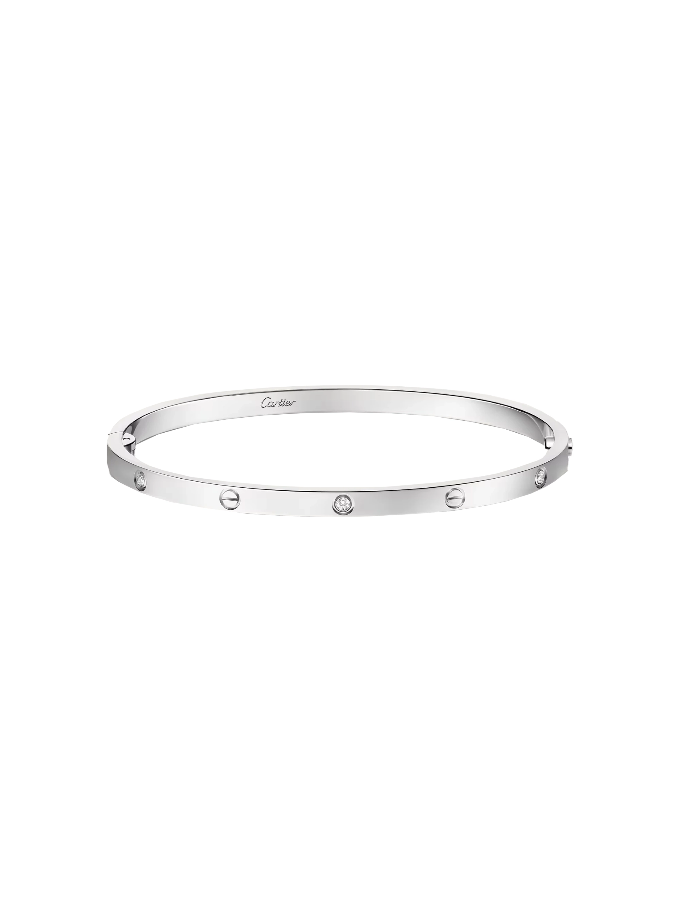 Cartier Love 6 Diamonds Bracelet - 100% Authentic