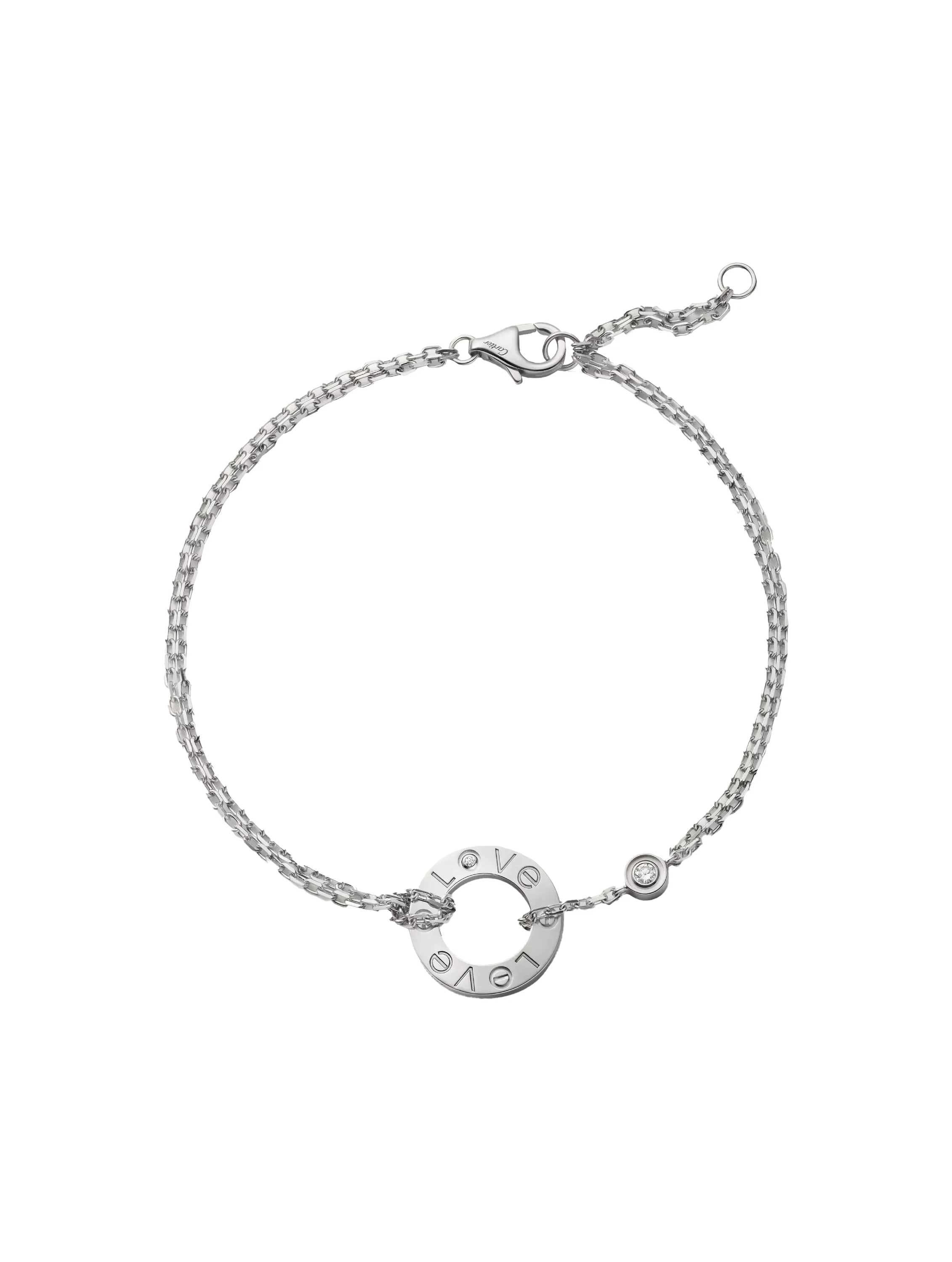 Cartier Love Bracelet 2 Diamonds