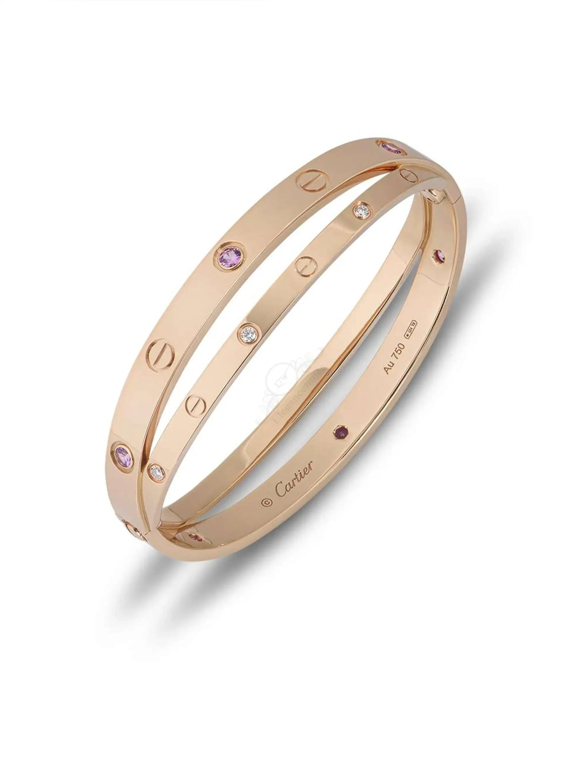Cartier Love Bracelet N6705917 - Sapphire Diamonds - UAE