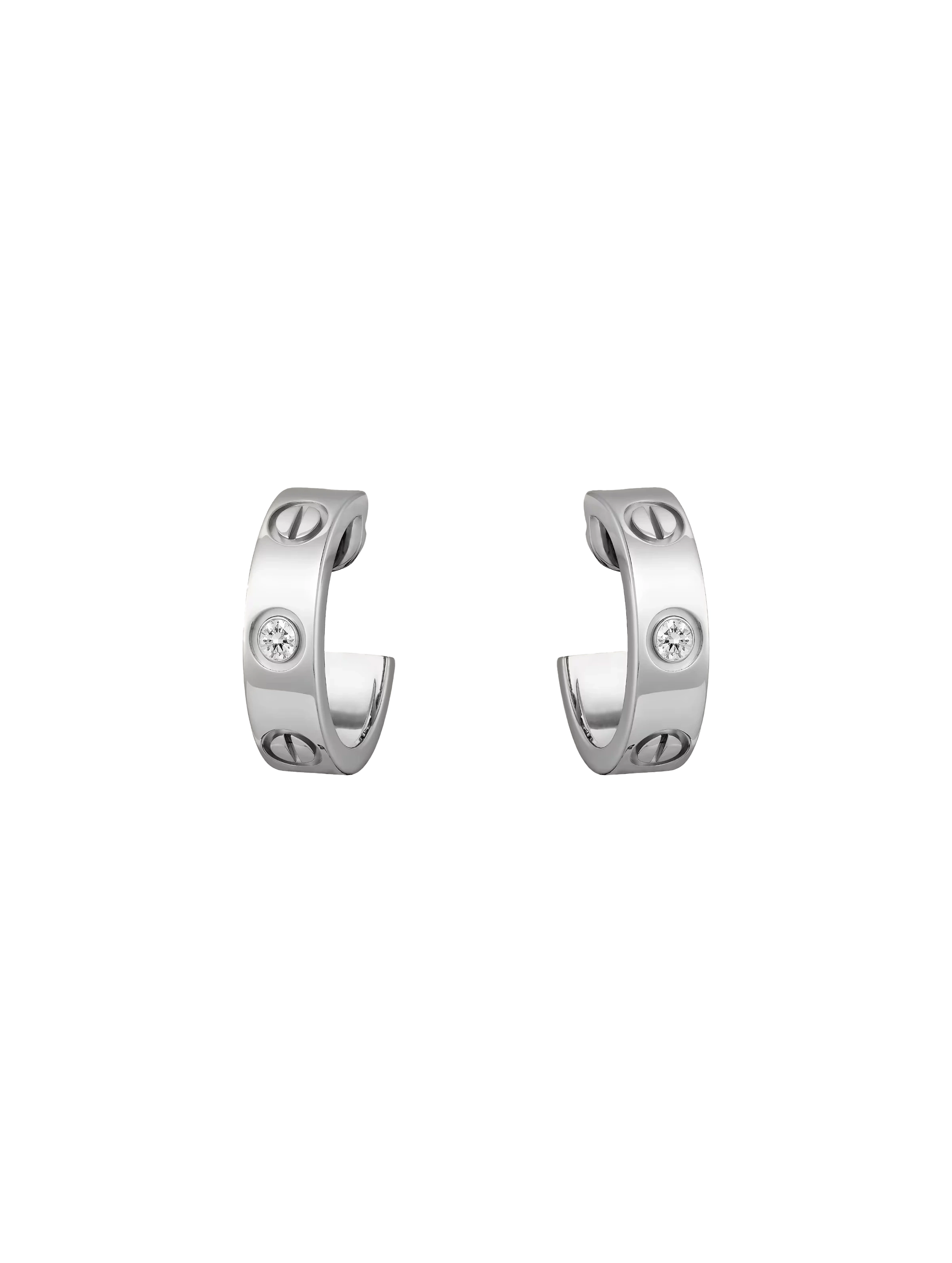 Cartier Love Hoop Earrings B8022800 - In Dubai & UAE