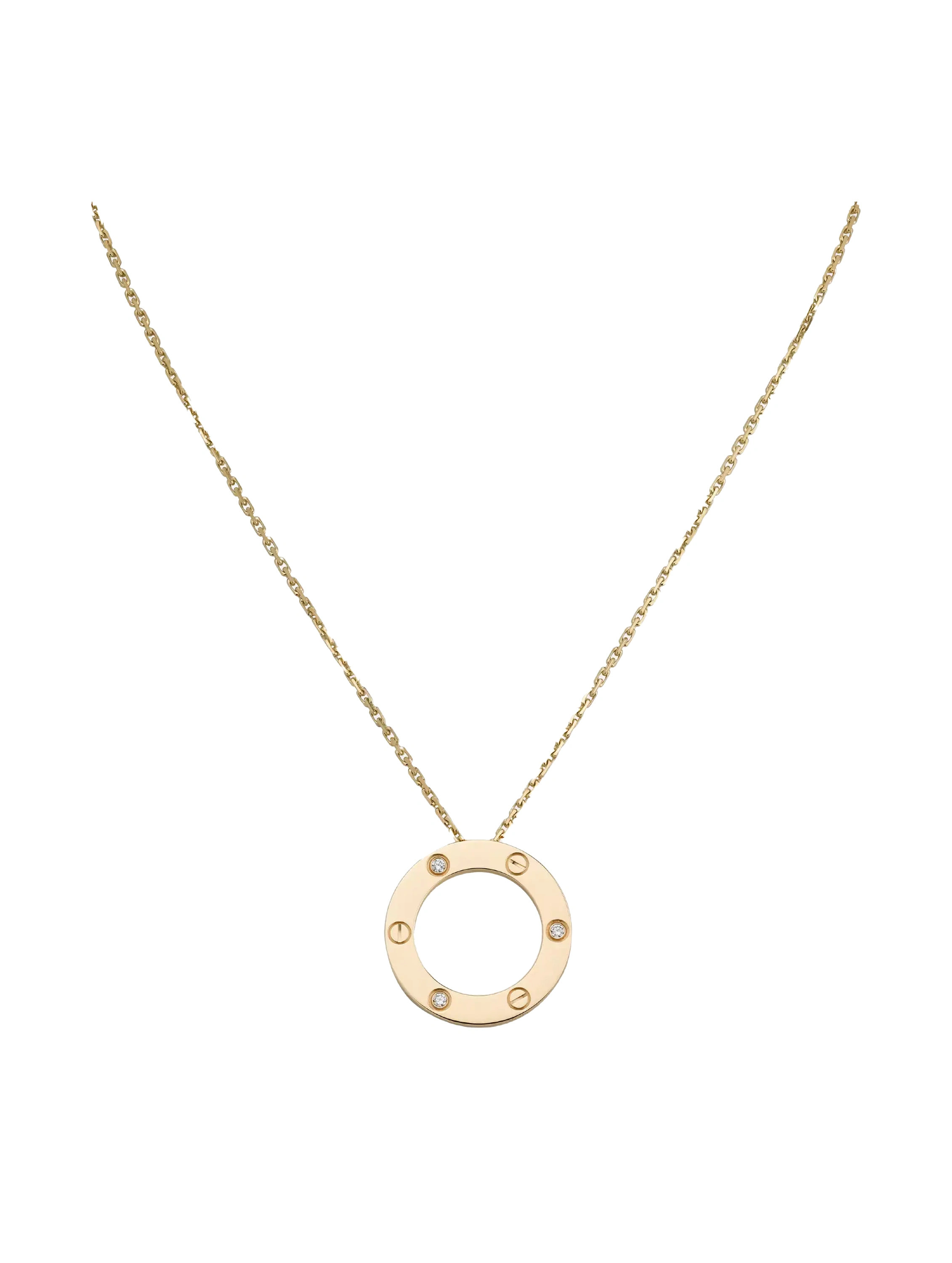 Cartier Love Pendant 3 Diamonds - In Dubai & UAE