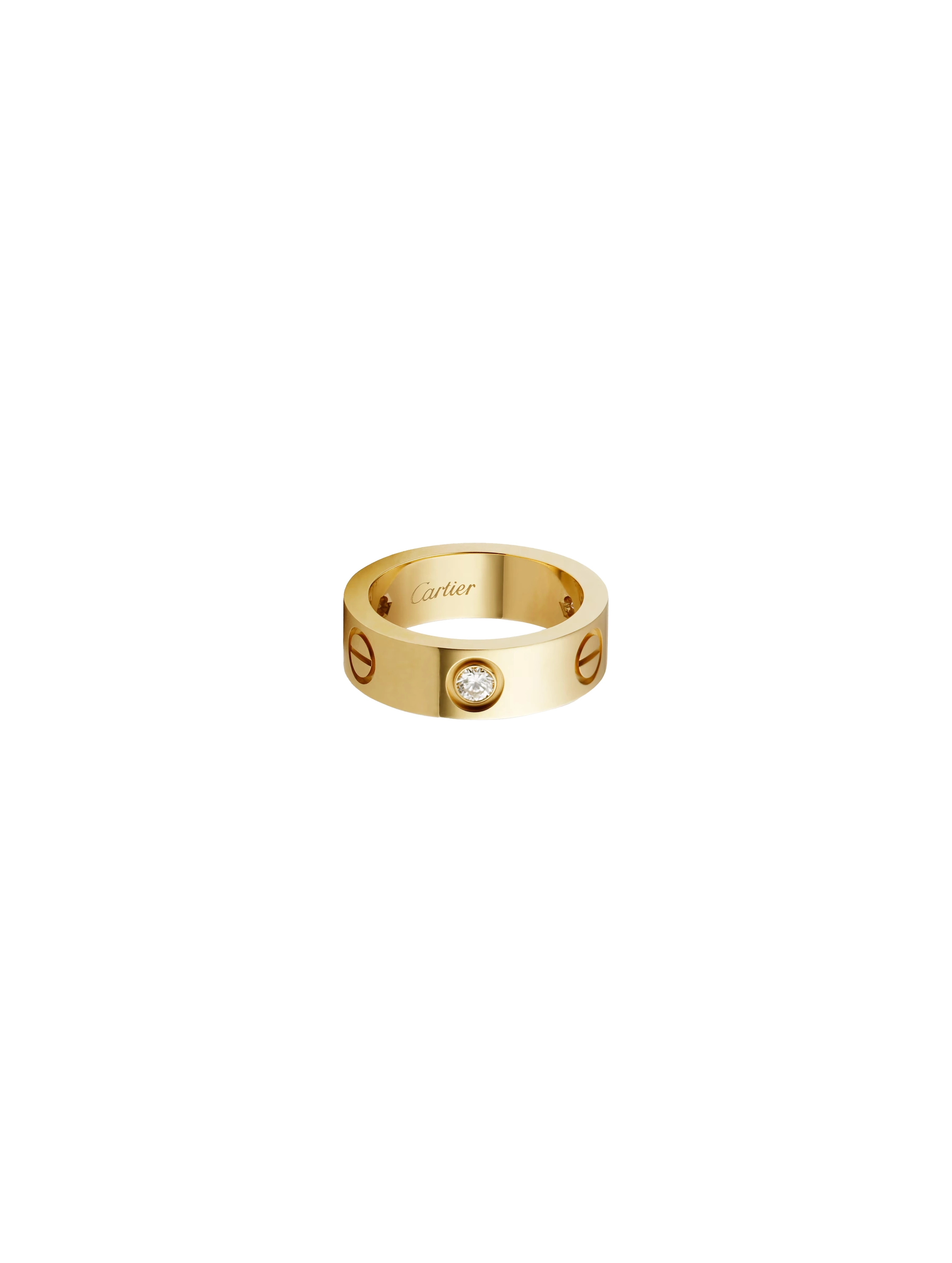 Cartier Love Ring 3 Diamonds - In Dubai & UAE