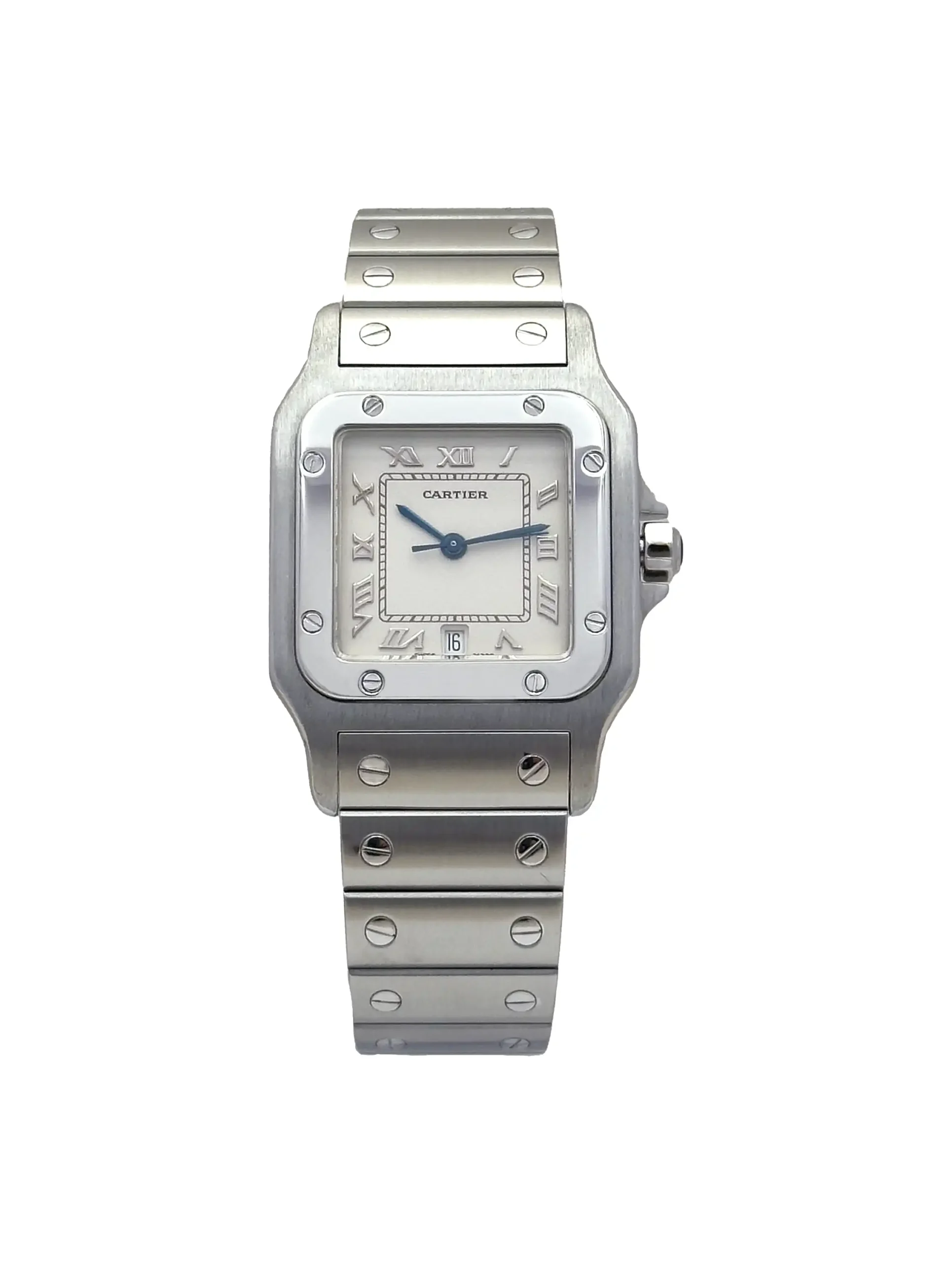 Cartier Santos Galbée Steel 1564