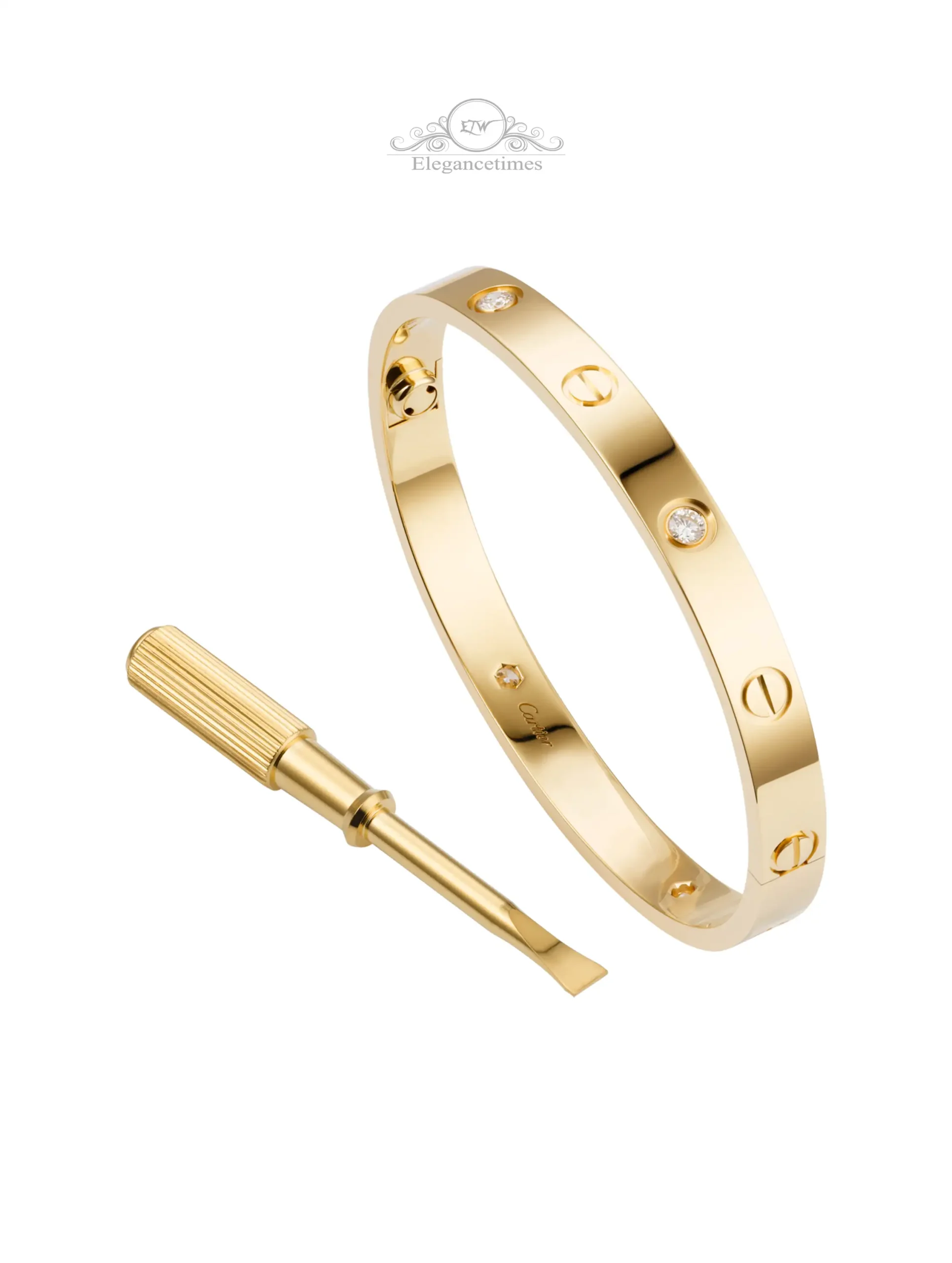 Cartier Love Bracelet 4 Diamonds