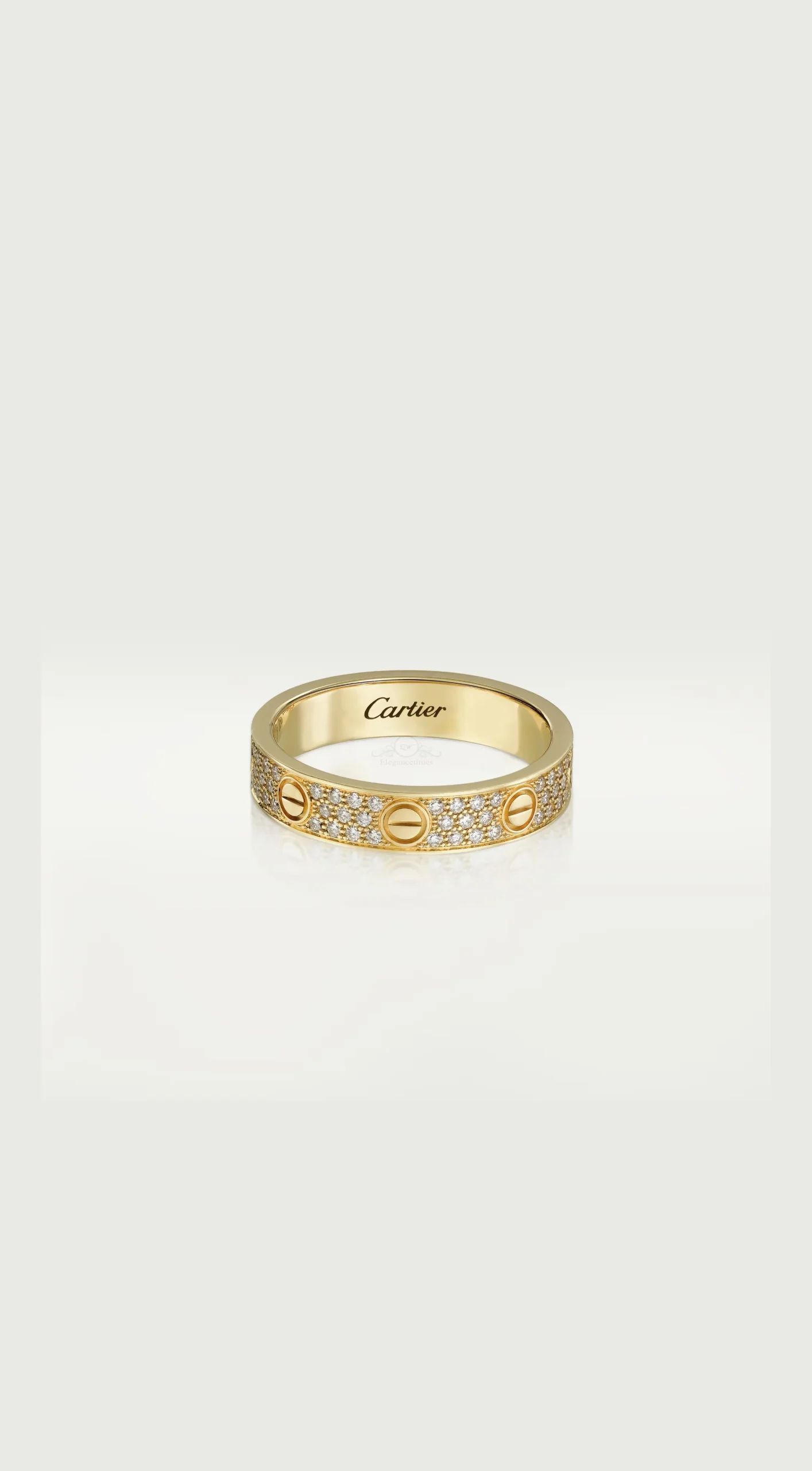 Cartier Love Wedding Band In Dubai