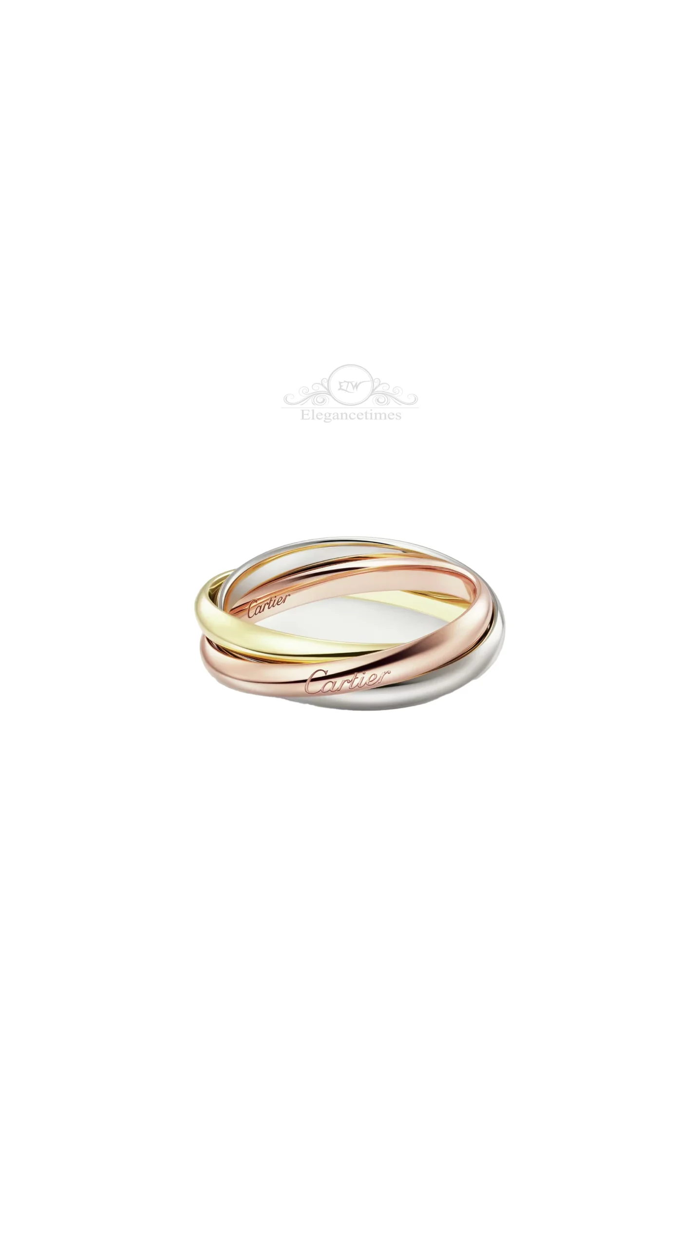 Cartier Trinity Ring Small Model - ELEGANCETIMES