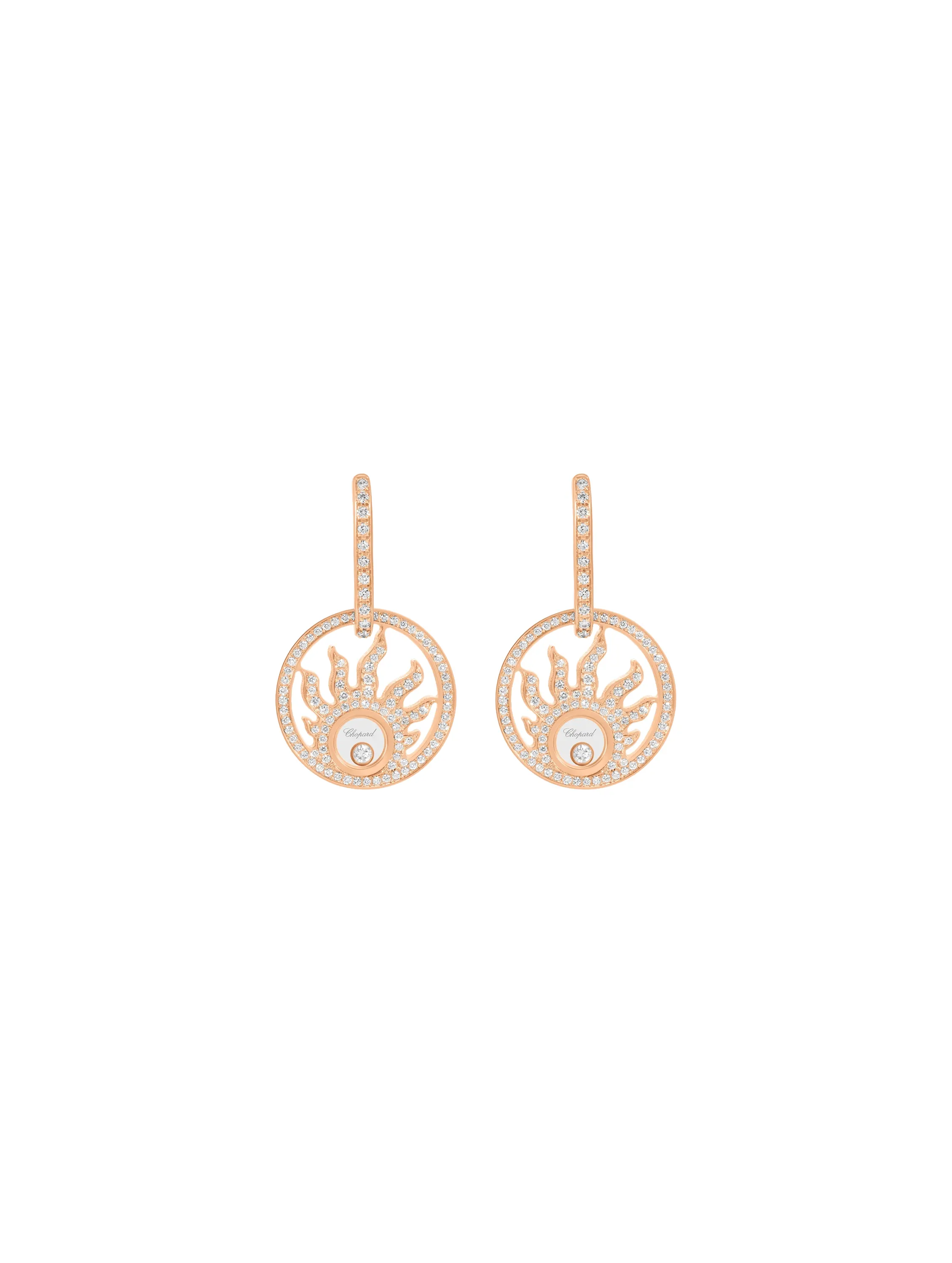 Chopard Happy Diamonds Sun Earrings