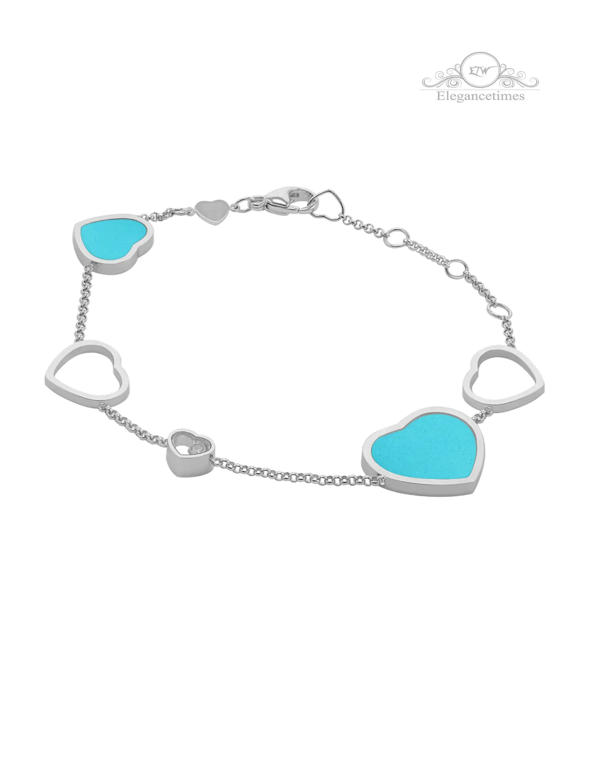 Used Chopard Happy Hearts Bracelet 857482-1041 - Dubai