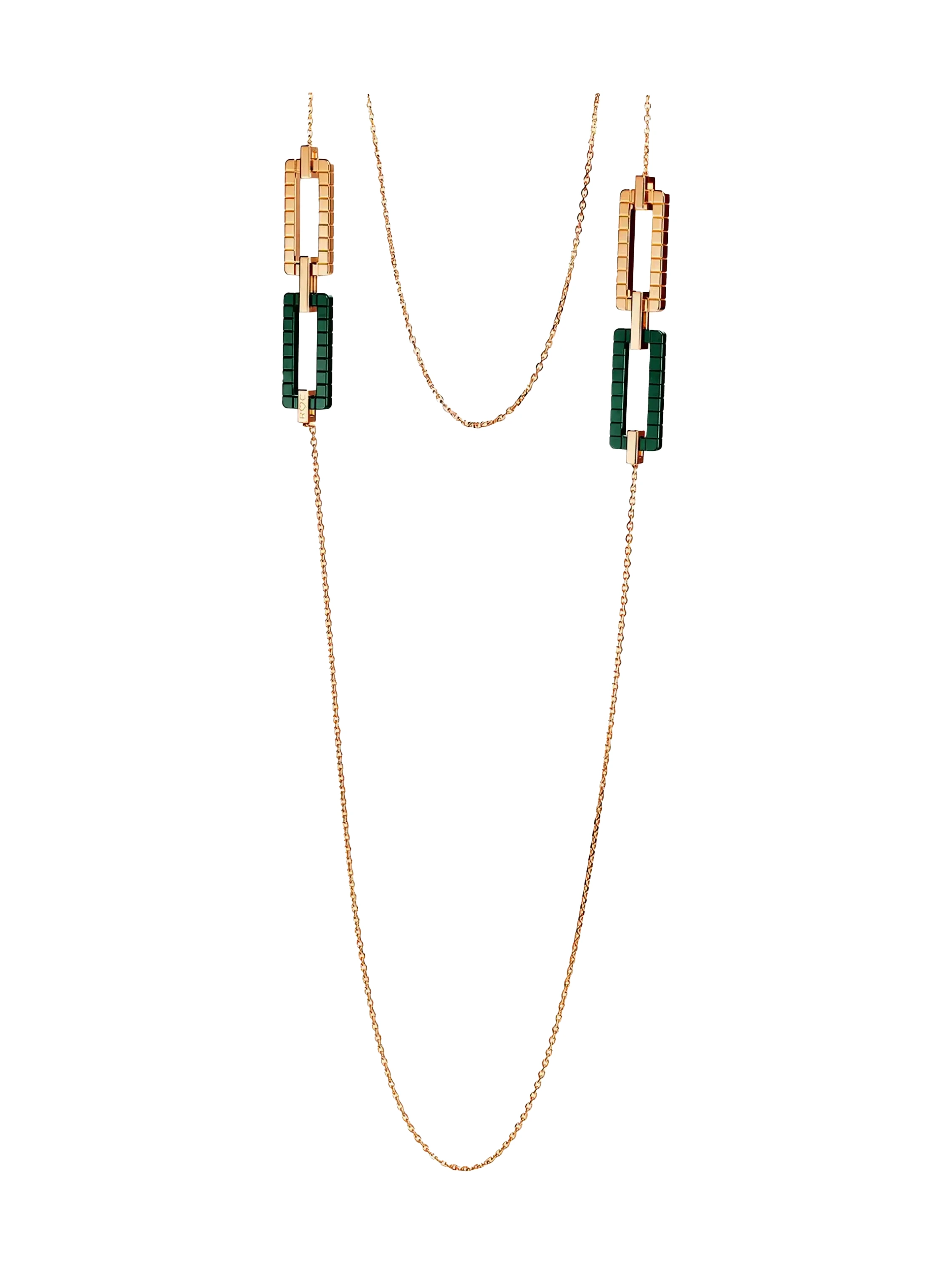 Chopard Ice Cube Long Necklace - In Dubai & UAE