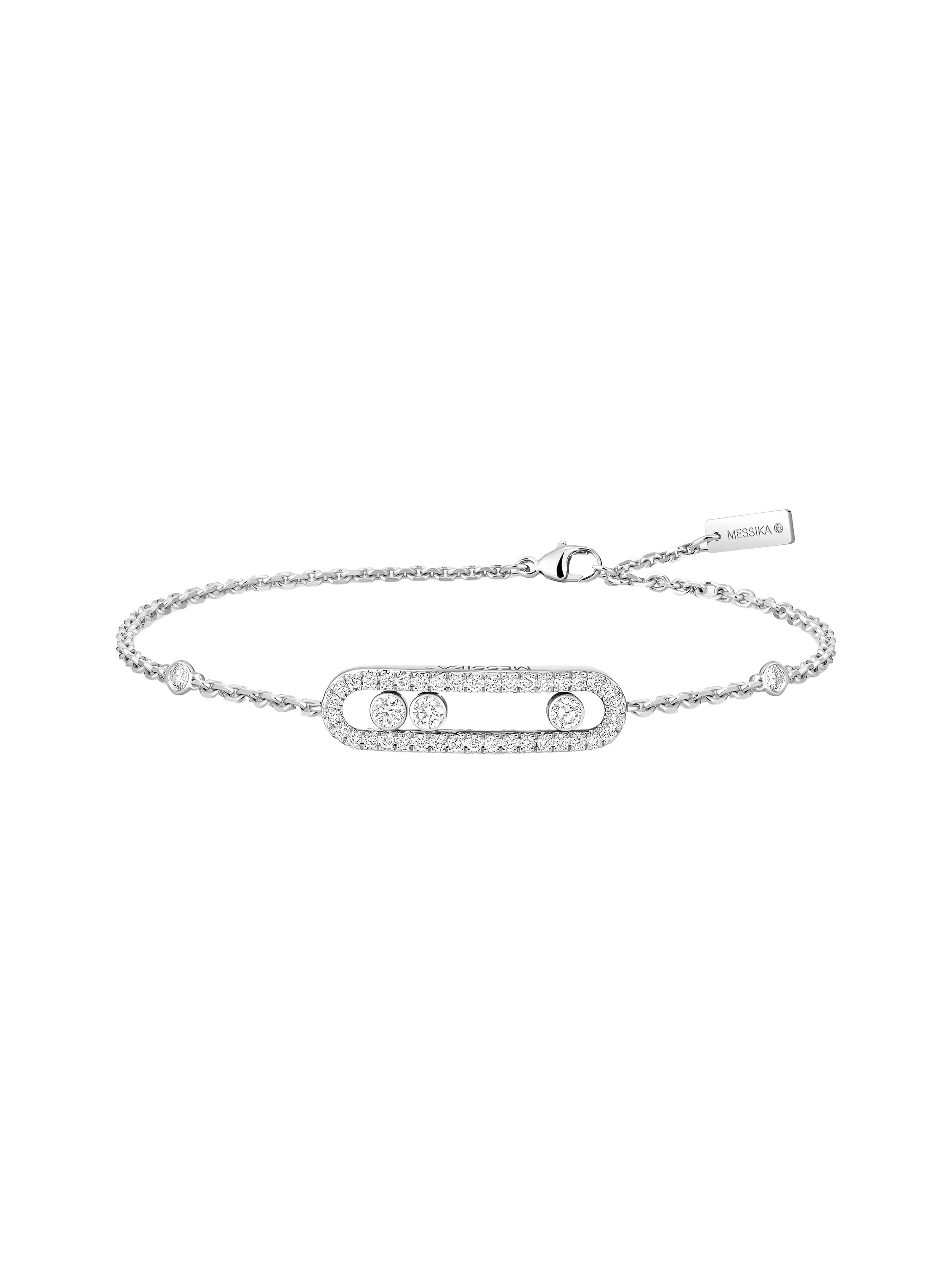 Messika Baby Move Pave Bracelet - 100% Authentic