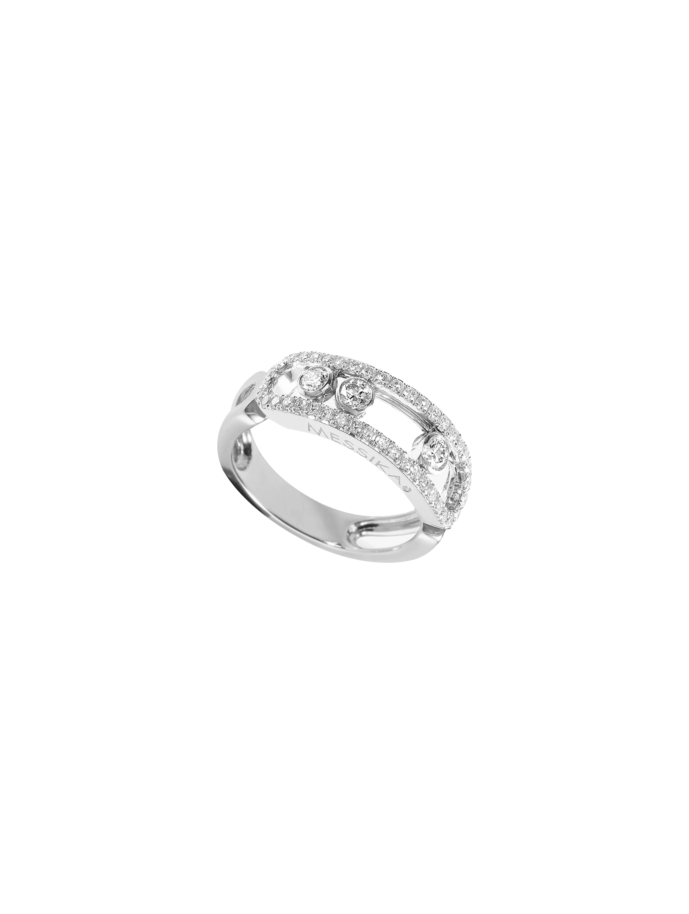 Messika Move Classique Pave Ring - In Dubai & UAE