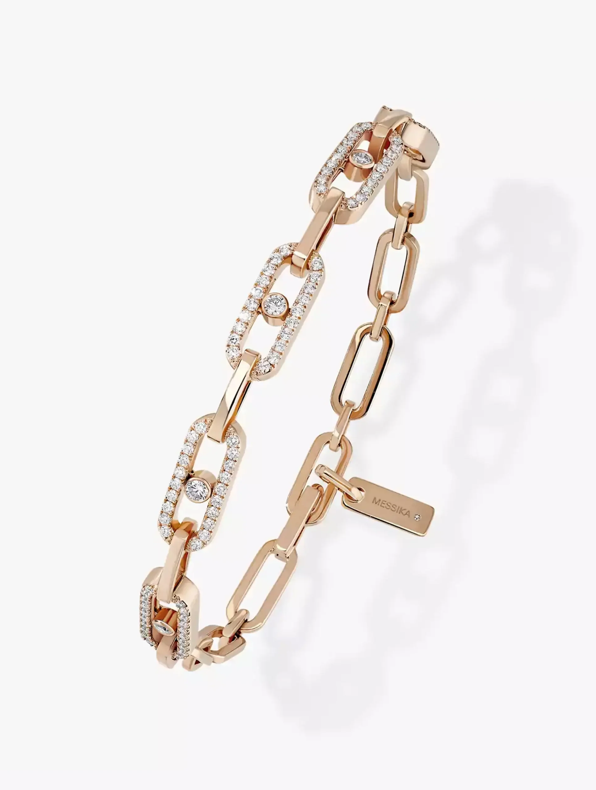 Messika Move Link Bracelet 12187-PG Authentic In Dubai