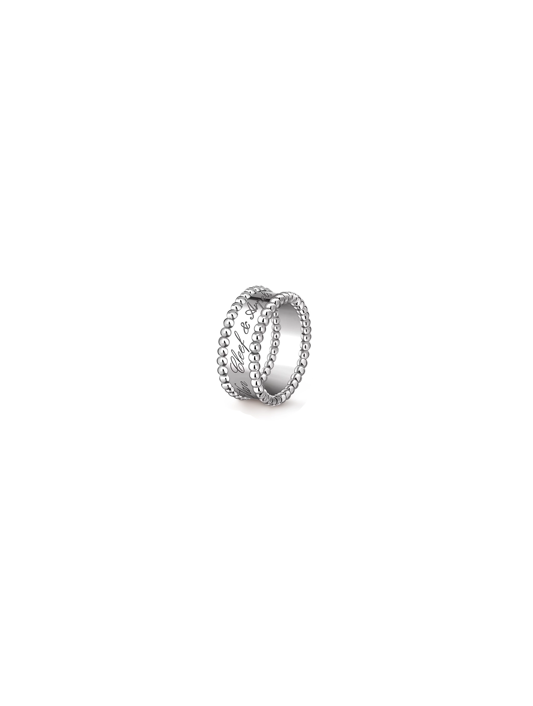 Van Cleef Arpels Perlee Signature Ring - 100% Authentic