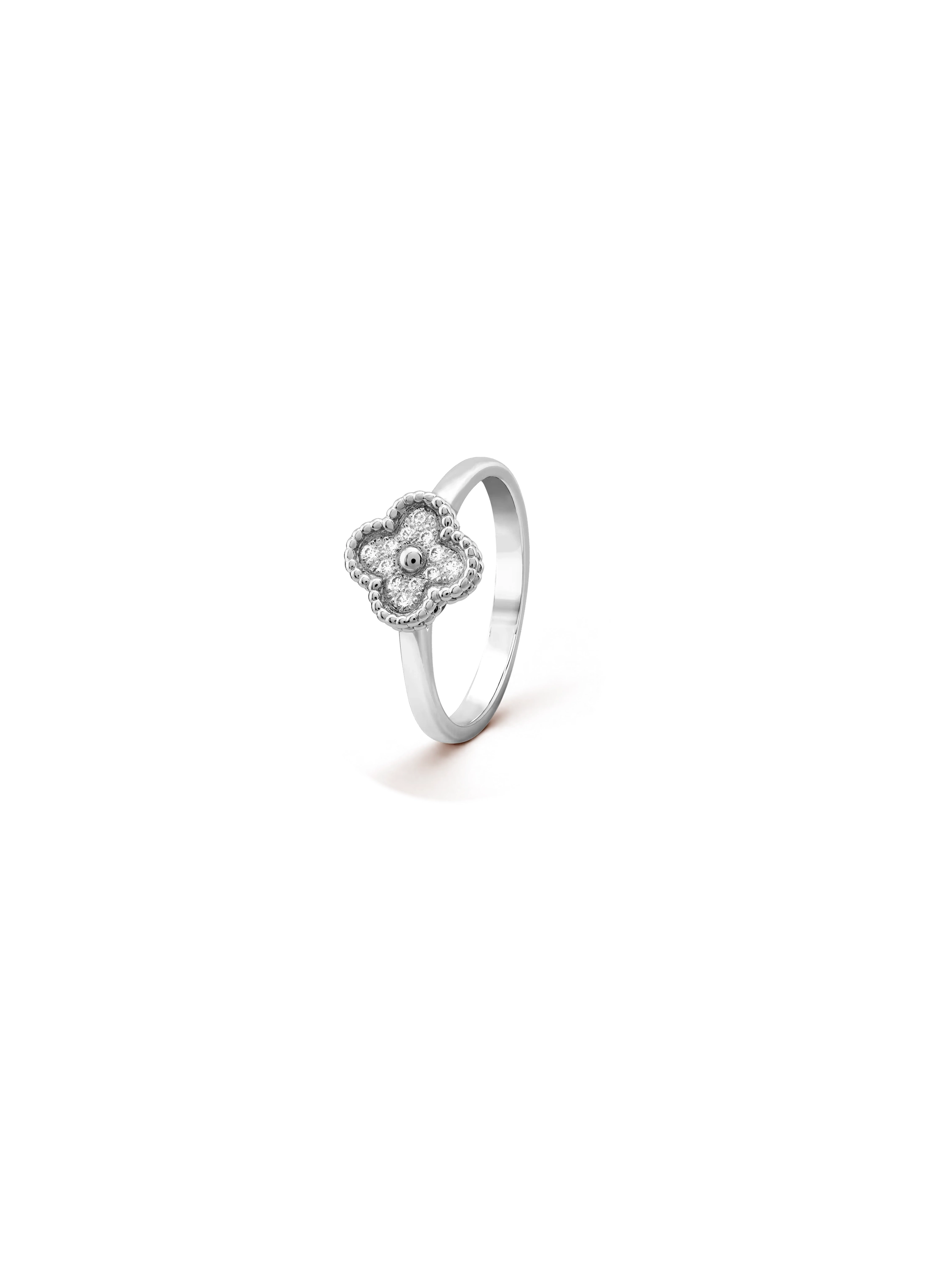 Van Cleef Arpels Sweet Alhambra Ring - 100% Authentic