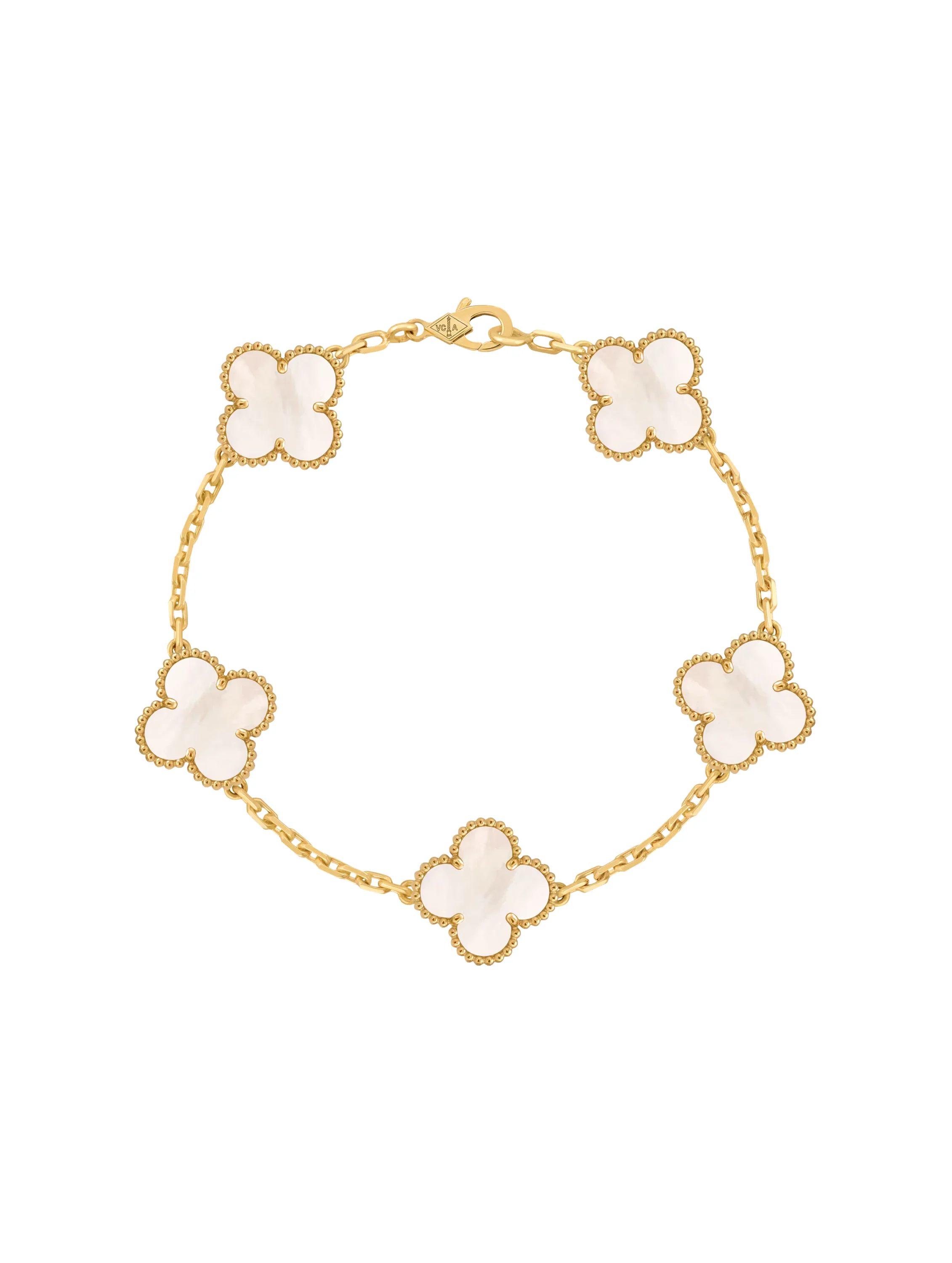 Vintage Alhambra 5 Motifs Bracelet - In Dubai & UAE