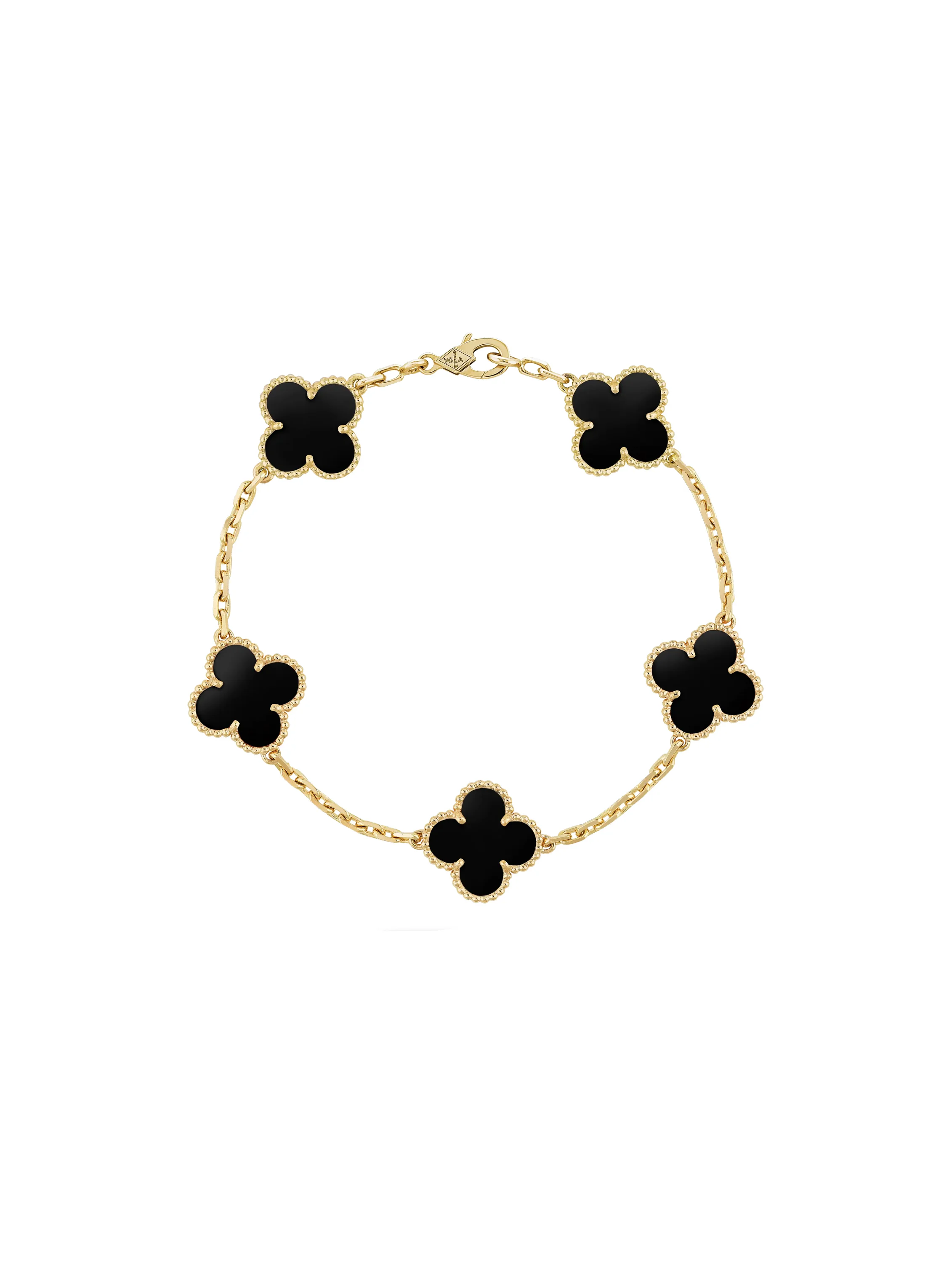 Vintage Alhambra 5 Motifs Bracelet