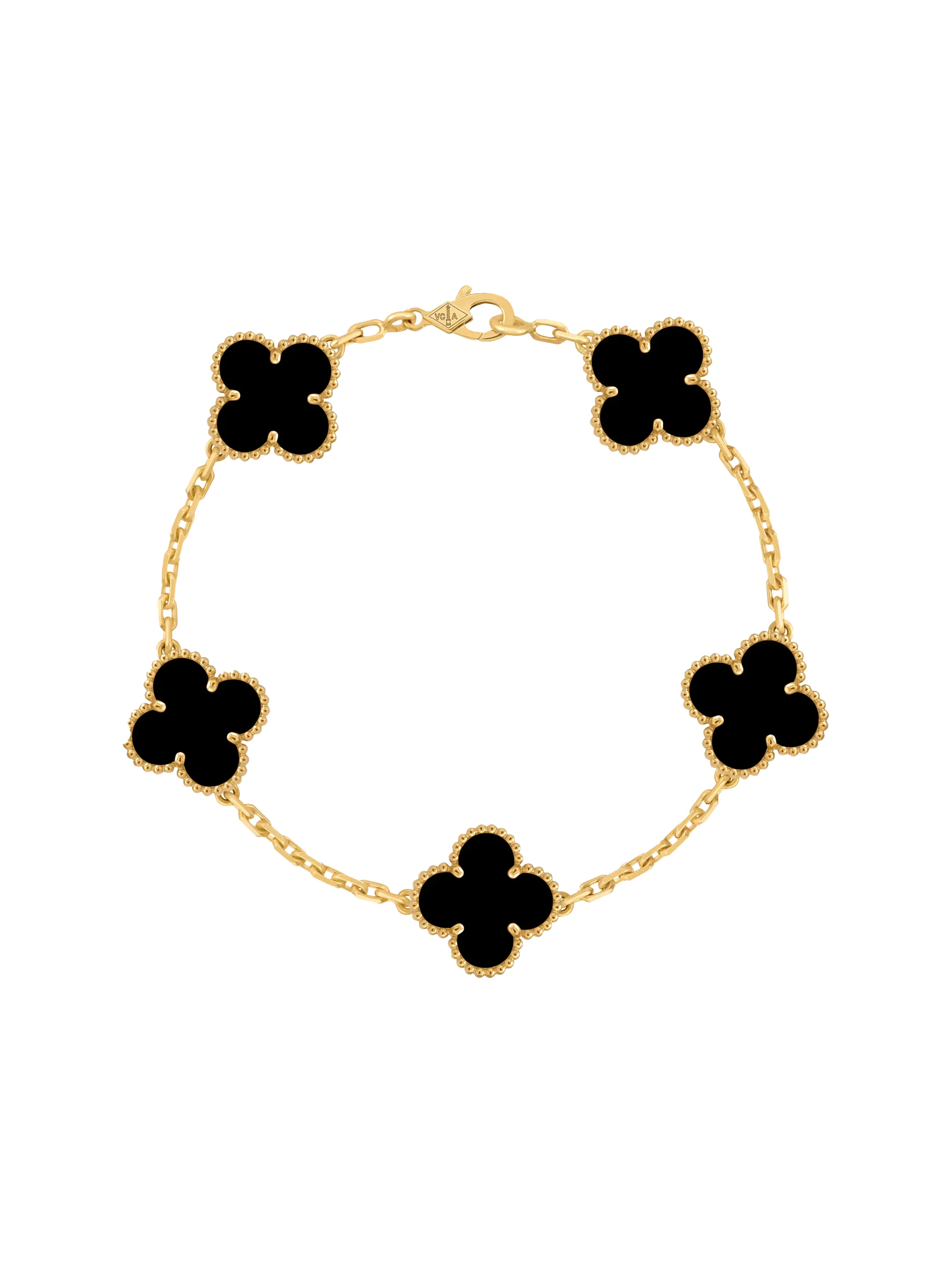 Vintage Alhambra Bracelet 5 Motifs - In UAE