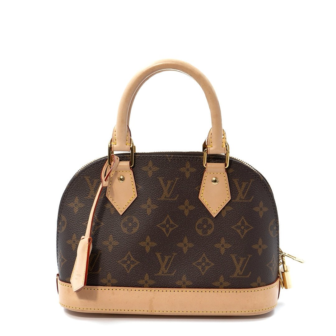 Louis Vuitton Alma BB Monogram Canvas Bag