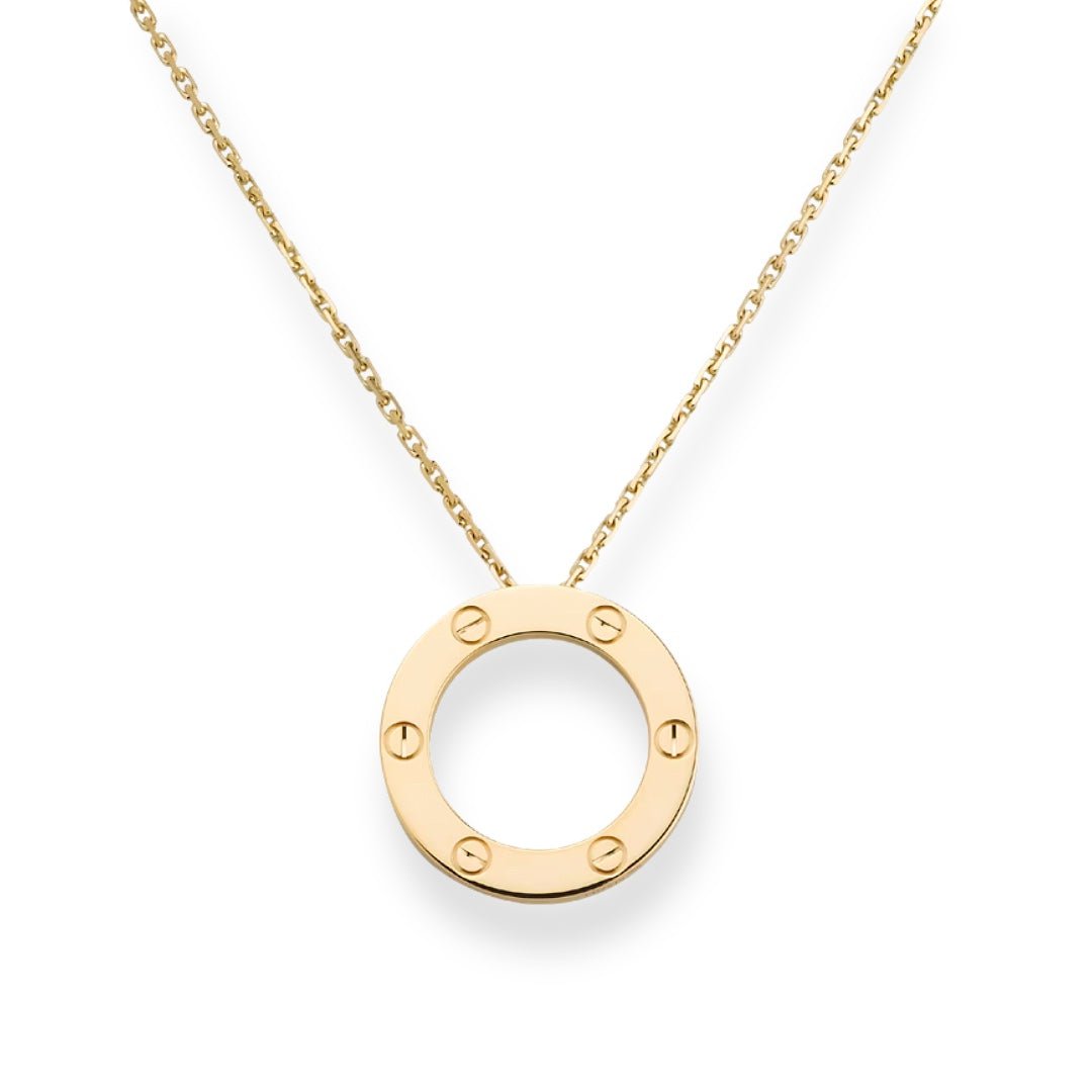 Cartier Love Pendant Necklace in 18K Yellow Gold