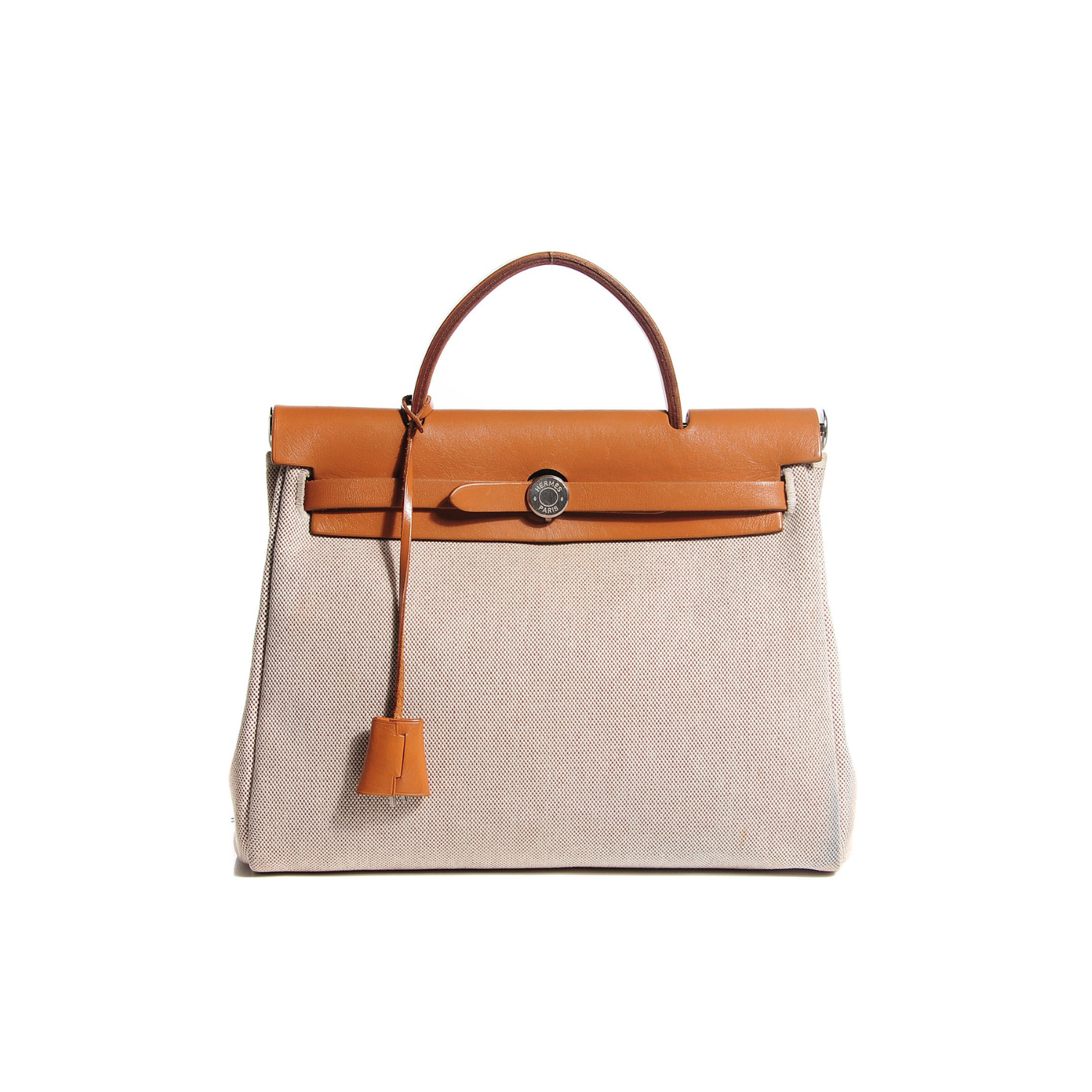 Hermès Herbag Zip 31 Ecru Beige