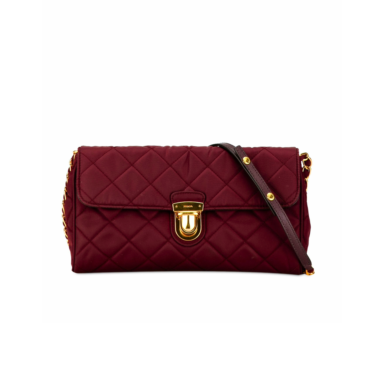 Prada Tessuto Impuntu Crossbody Bag
