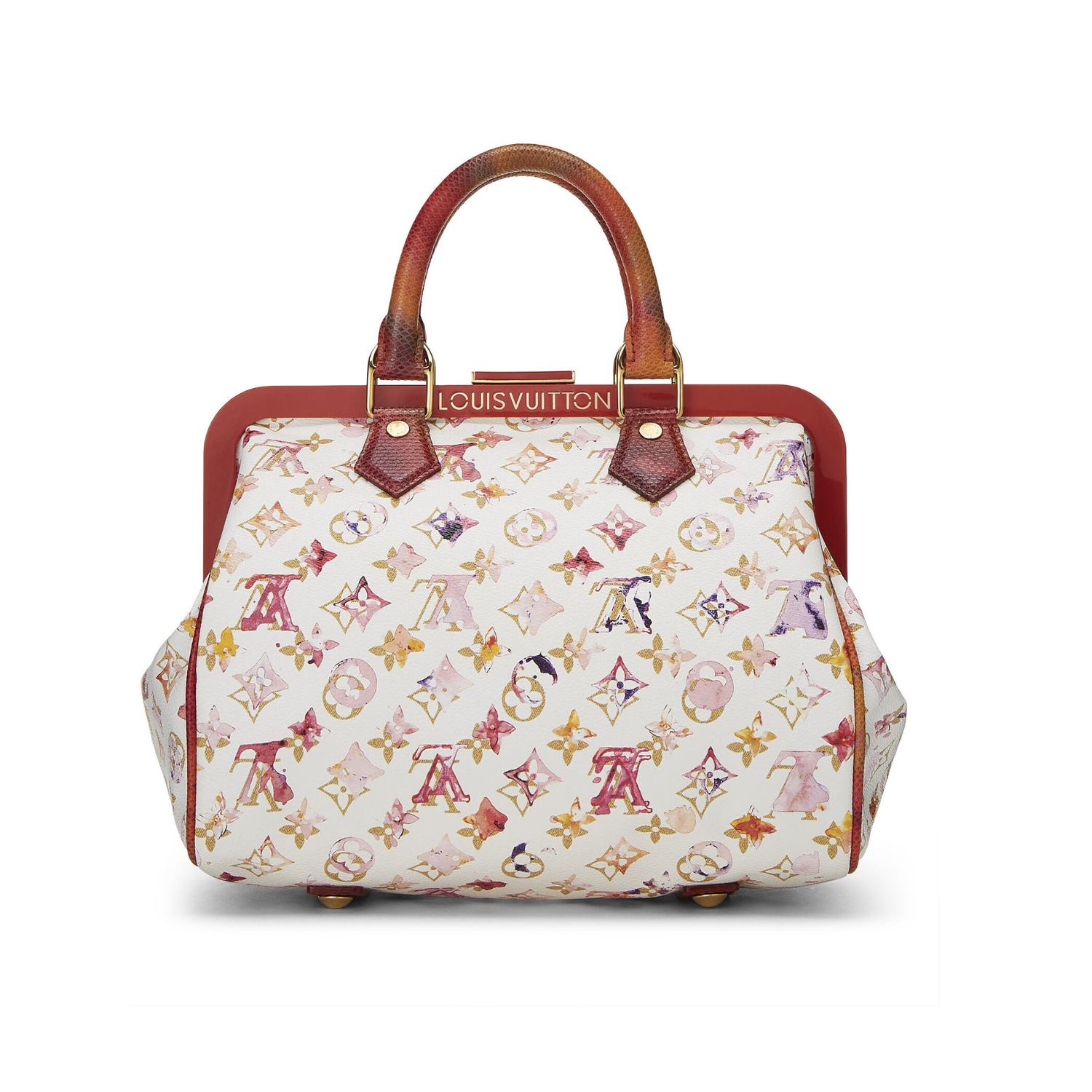 RICHARD PRINCE X LOUIS VUITTON MONOGRAM WATERCOLOR FRAME SPEEDY 30
