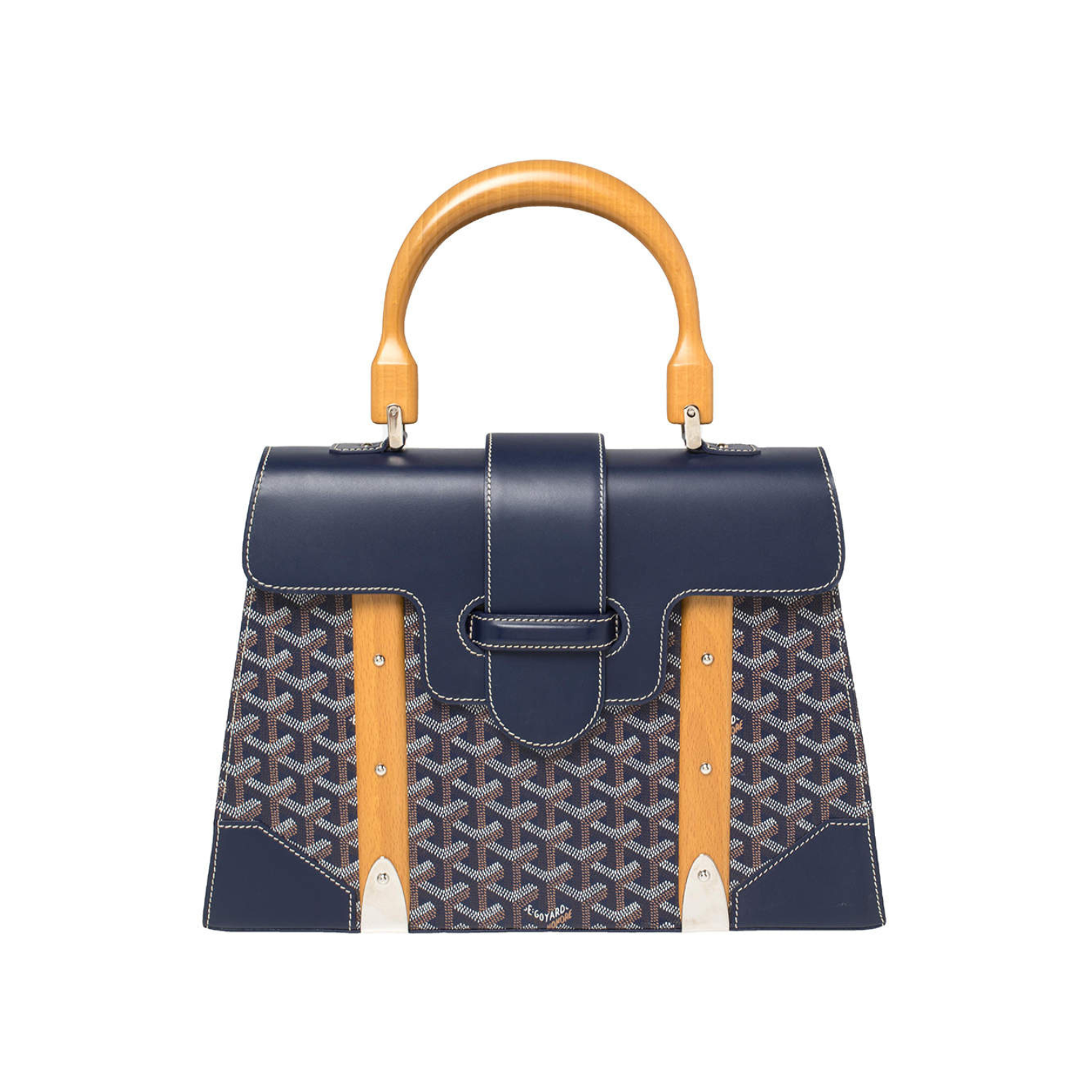 GOYARD NAVY BLUE SAIGON MM BAG