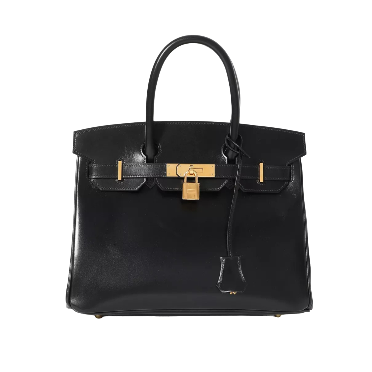 Hermès Black Box Birkin 30 Gold Hardware Bag