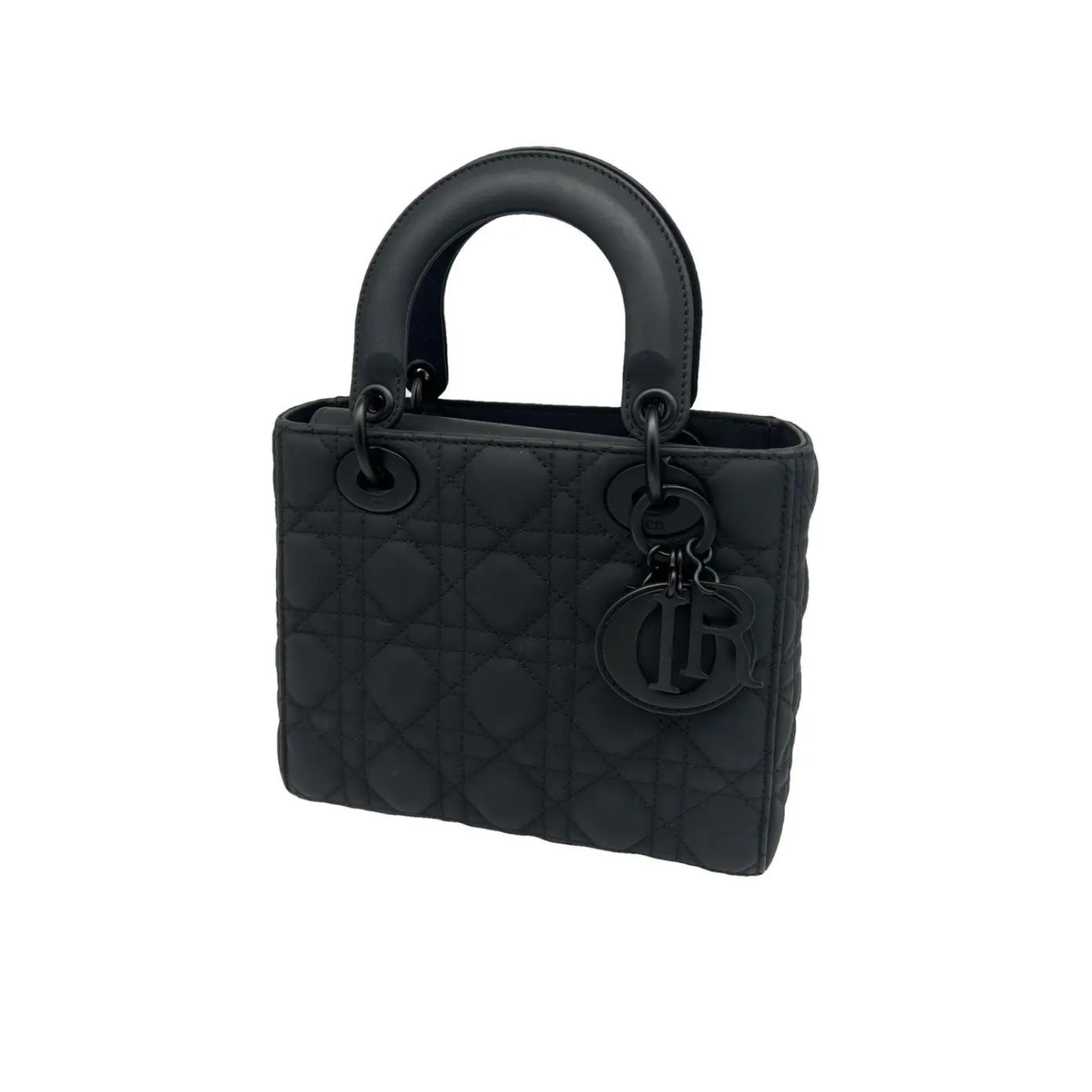 Lady Dior Leather Handbag