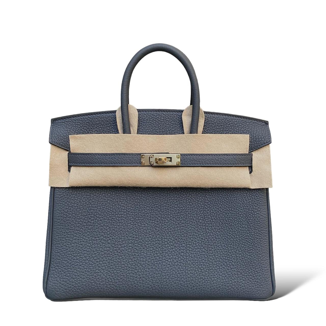 Hermès Birkin 30 in Misty Grey Togo leather with Palladium Brushed Hardware Bag