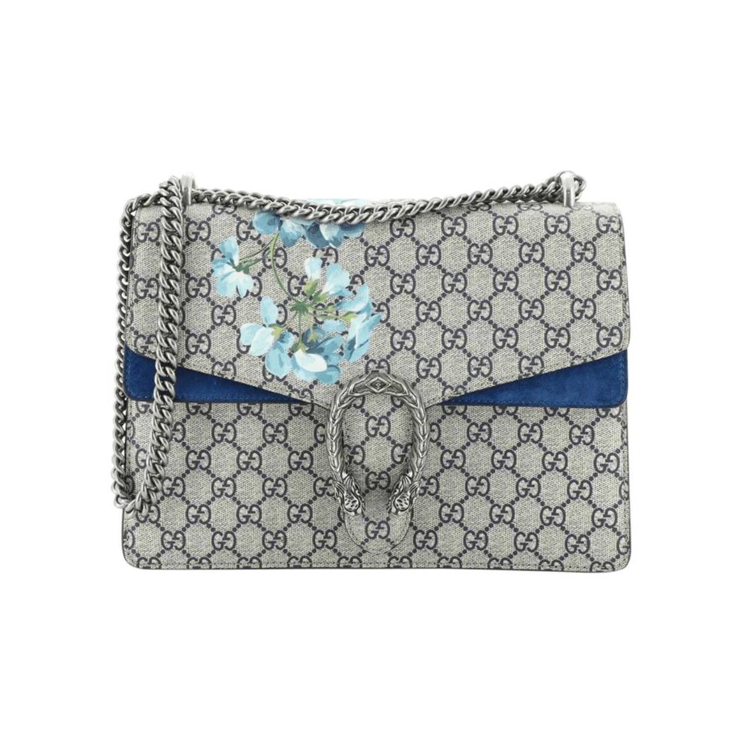 Gucci Dionysus Blue Bloom Medium Bag