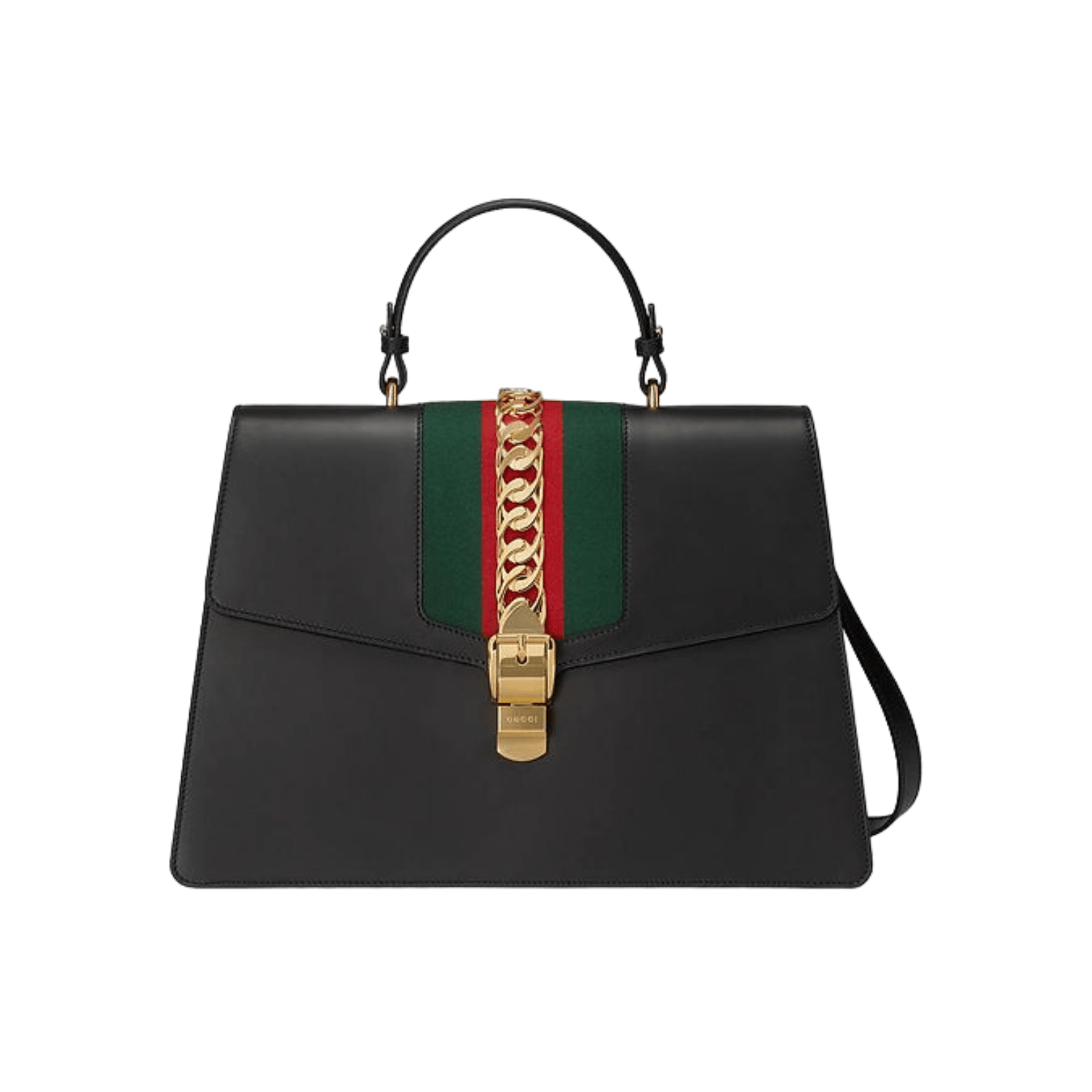 Gucci sylvie large Black Bag