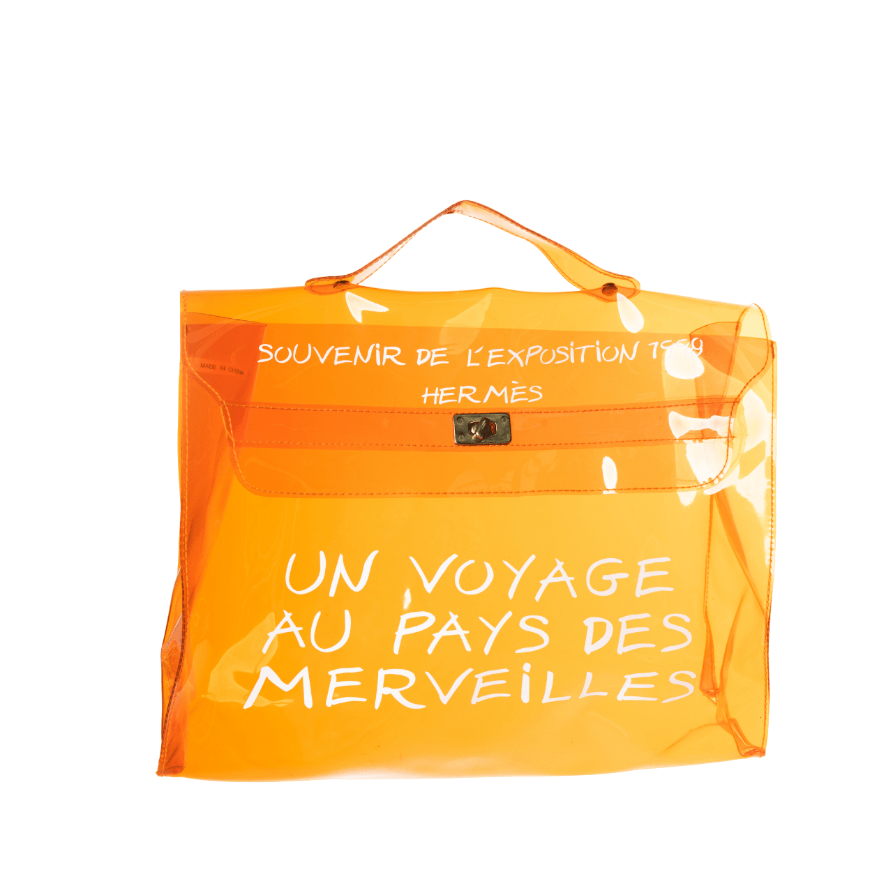 Hermès Vinyl Kelly Beach Bag
