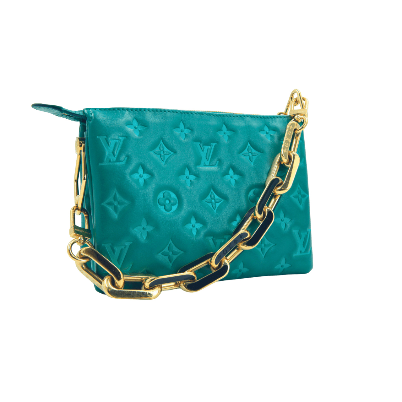 Louis Vuitton Green Monogram Coussin BB Bag